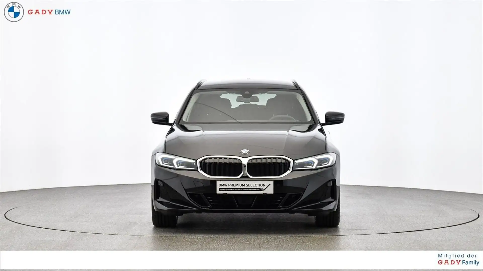 BMW 318 d Schwarz - 2