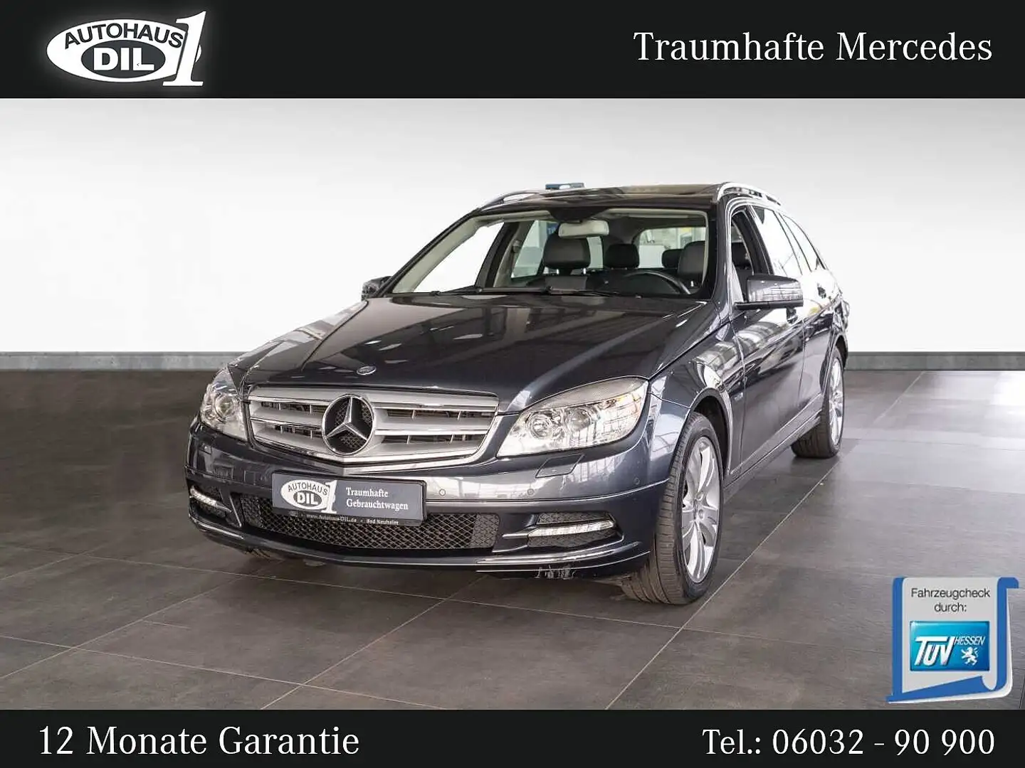 Mercedes-Benz C 250 CGI T *XENON*PDC*SCHIEBEDACH* Grijs - 1