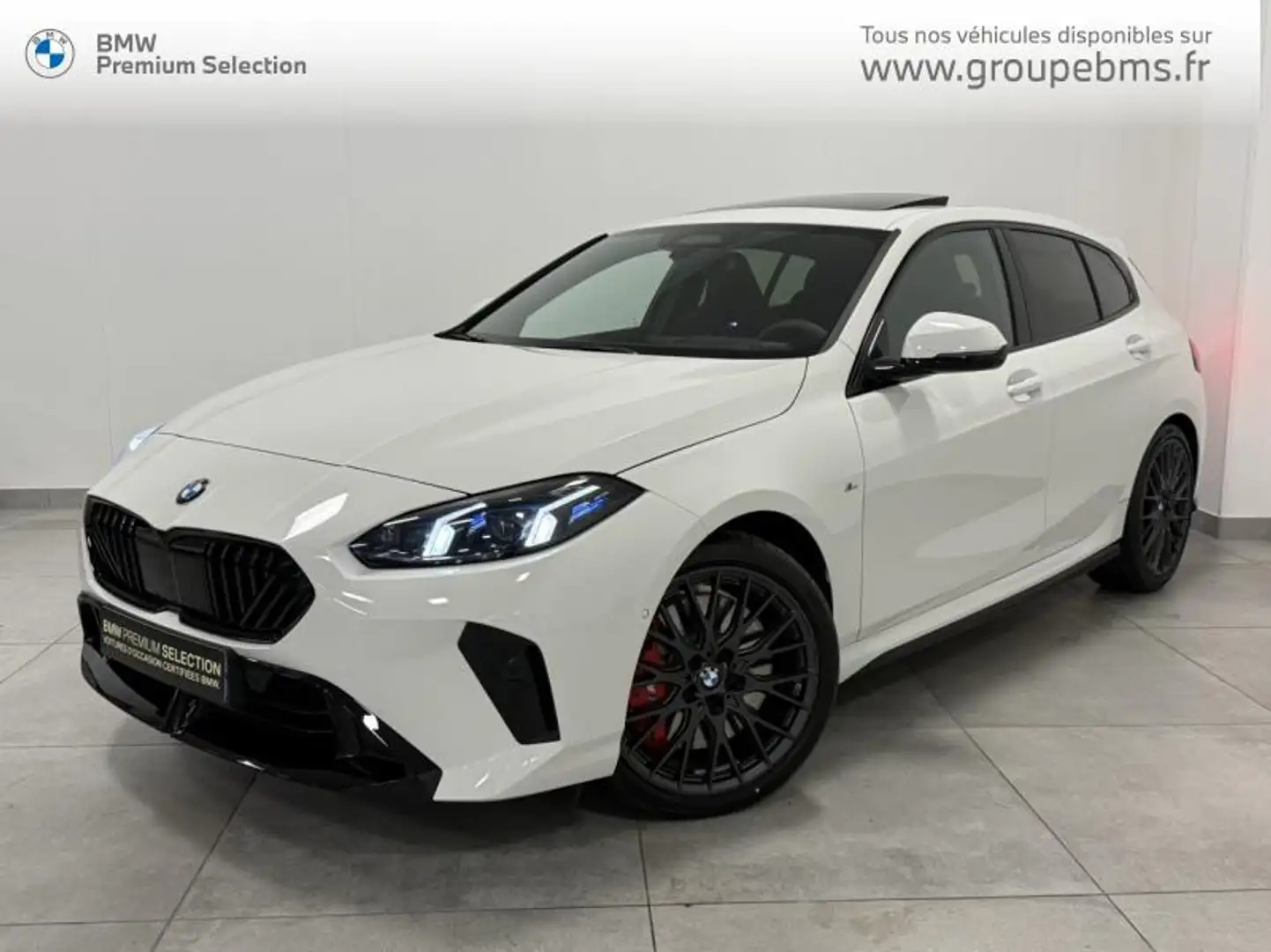 BMW 120 120dA 163ch M Sport DKG7 Wit - 1