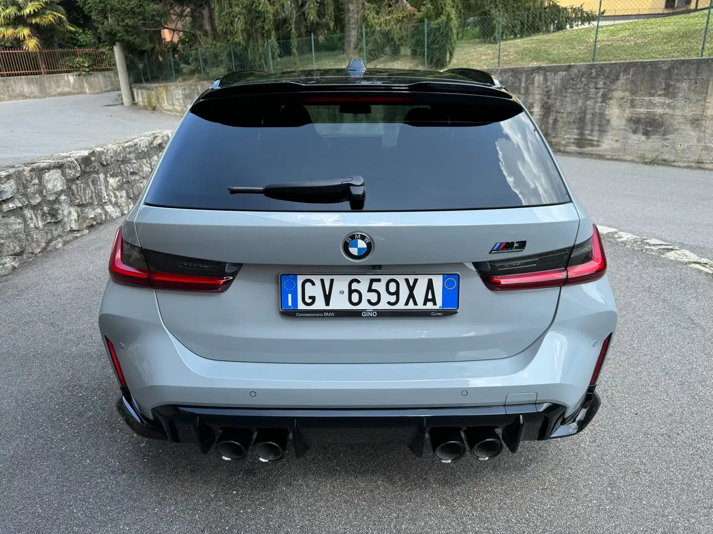 BMW M3 M3 Touring 3.0 Competition M xdrive auto Gris - 2