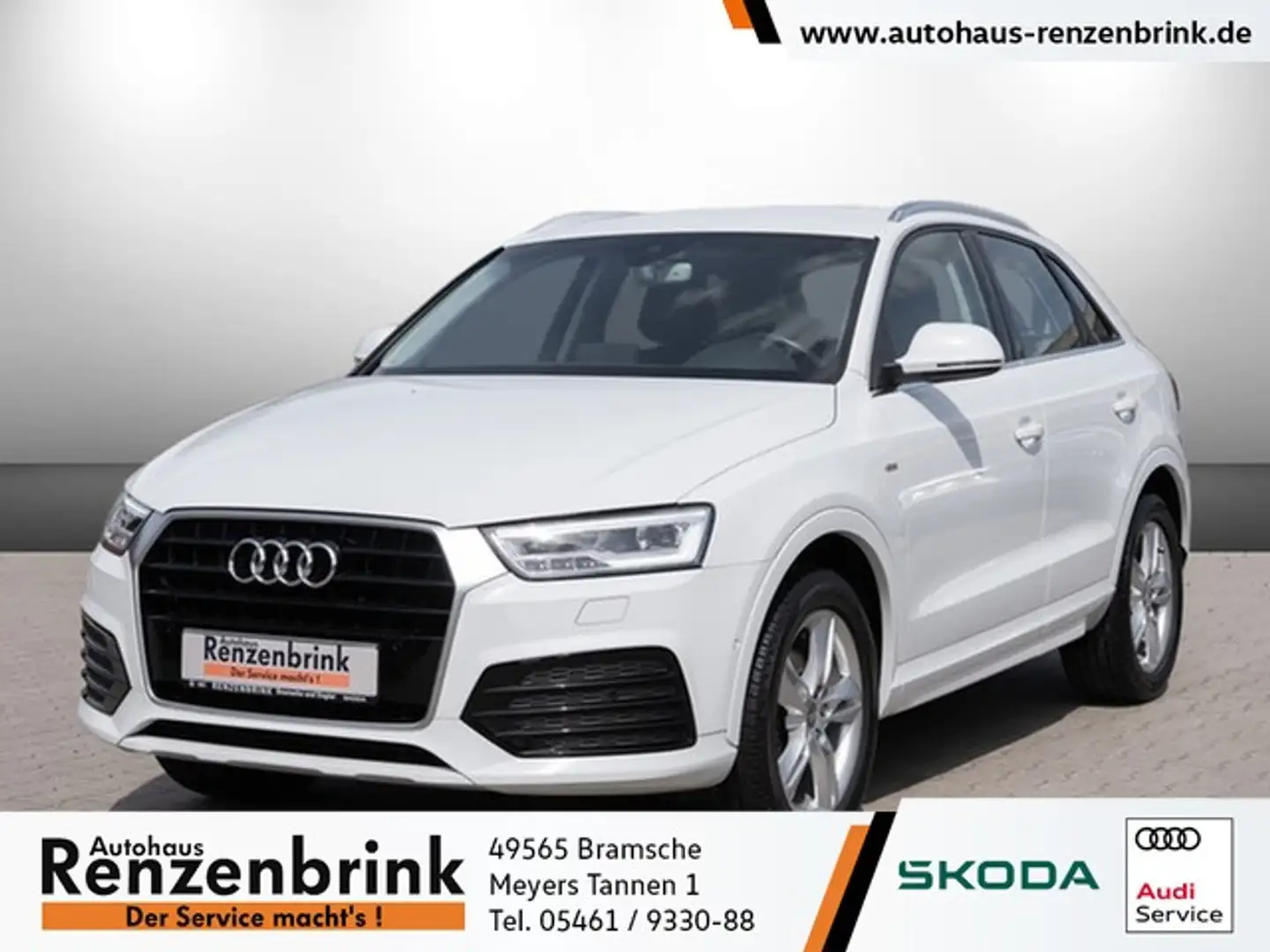 Audi Q3 TFSI sport LED+RFK+NAVI Blanc - 1