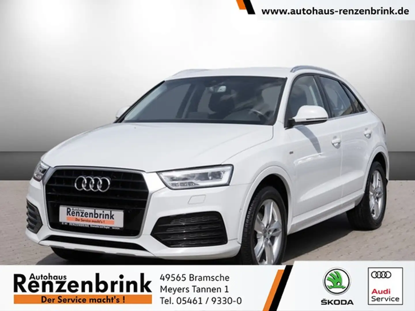 Audi Q3 TFSI sport LED+RFK+NAVI Weiß - 1