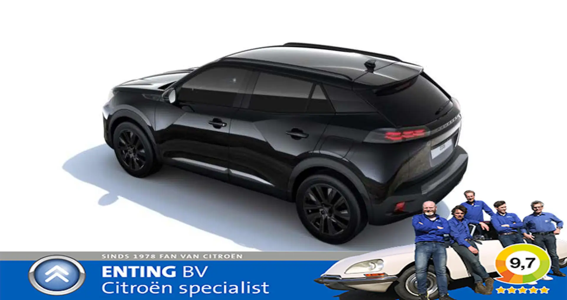 Peugeot 2008 1.2 Hybrid 145 GT ADAPT CRUISE ZICHTPAKKET+ GRIP C Schwarz - 2
