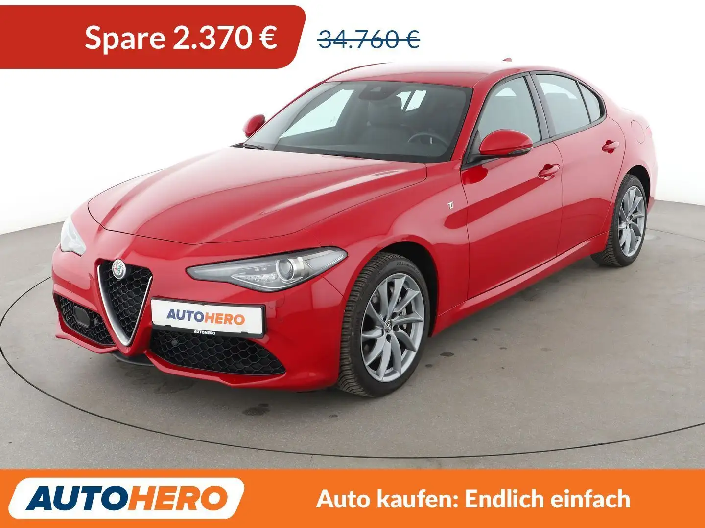 Alfa Romeo Giulia 2.0 Turbo Ti Q4 Aut.*NAV*XENON*ACC*CAM*PDC*SHZ Rot - 1