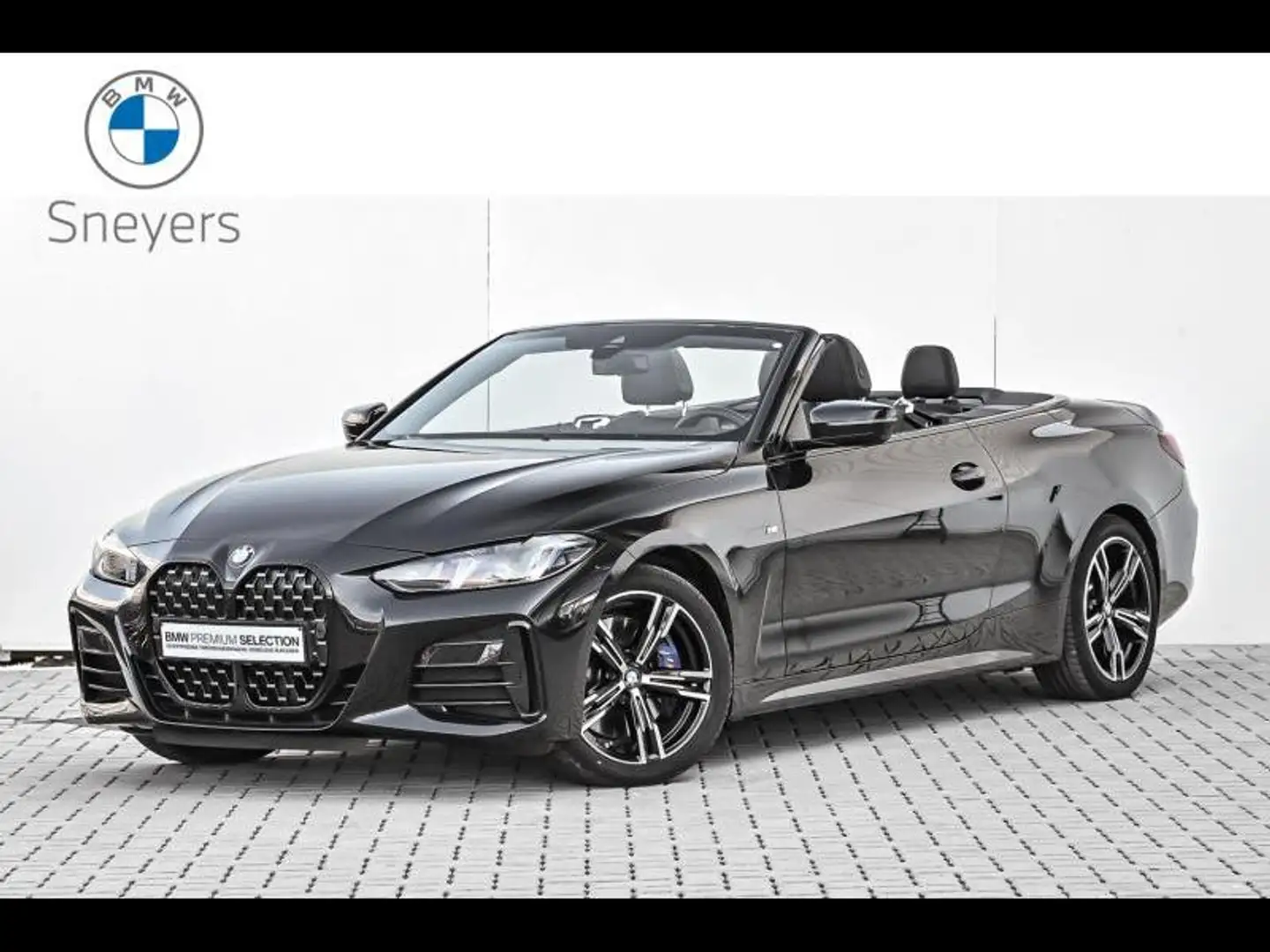 BMW 430 430i xDrive Cabrio Zwart - 1