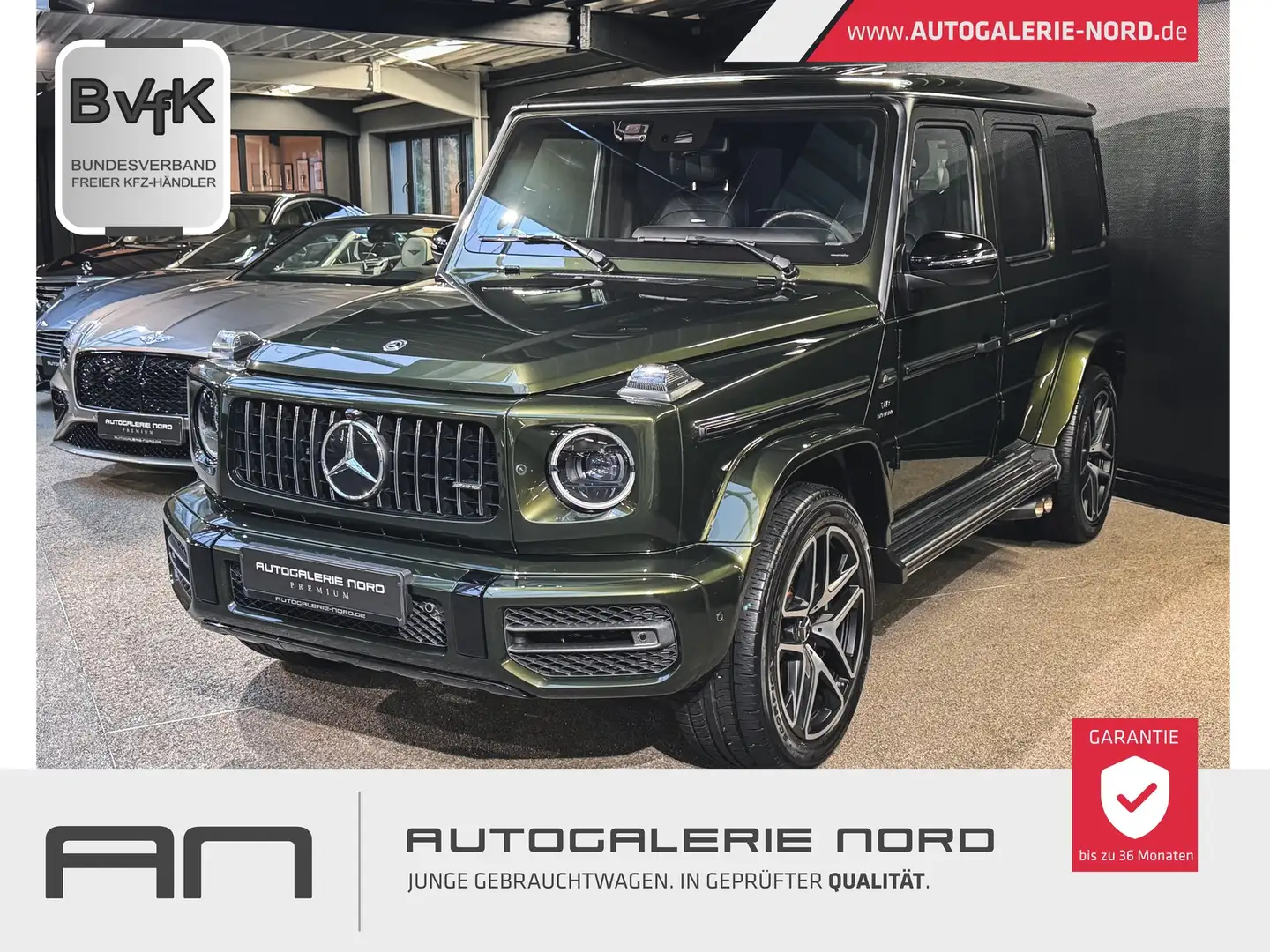 Mercedes-Benz G 63 AMG G 63 AMG Junge Sterne+Carbon+SHD+Nightpaket Zelená - 1