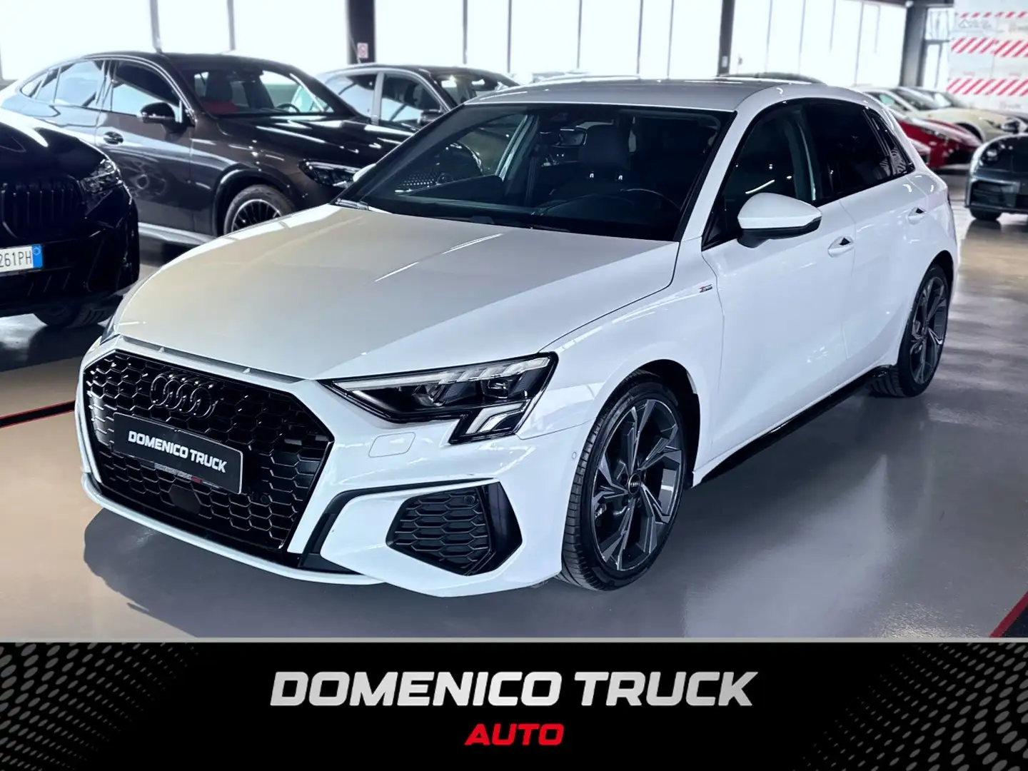 Audi A3 Sportback 35 2.0 tdi S line edition Blanco - 2