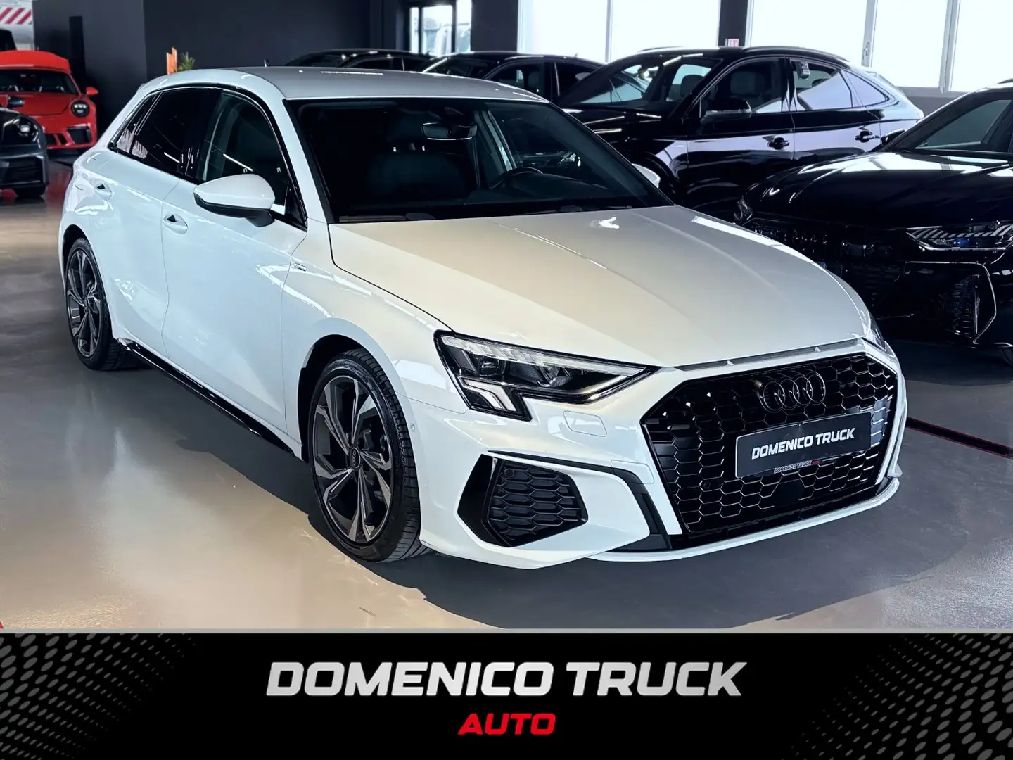 Audi A3 Sportback 35 2.0 tdi S line edition Blanco - 1