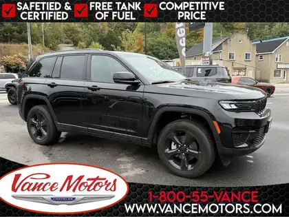 Black 2025 Jeep Grand Cherokee Altitude 4WD SUV / Crossover Four-Wheel Drive 8-Speed Automatic