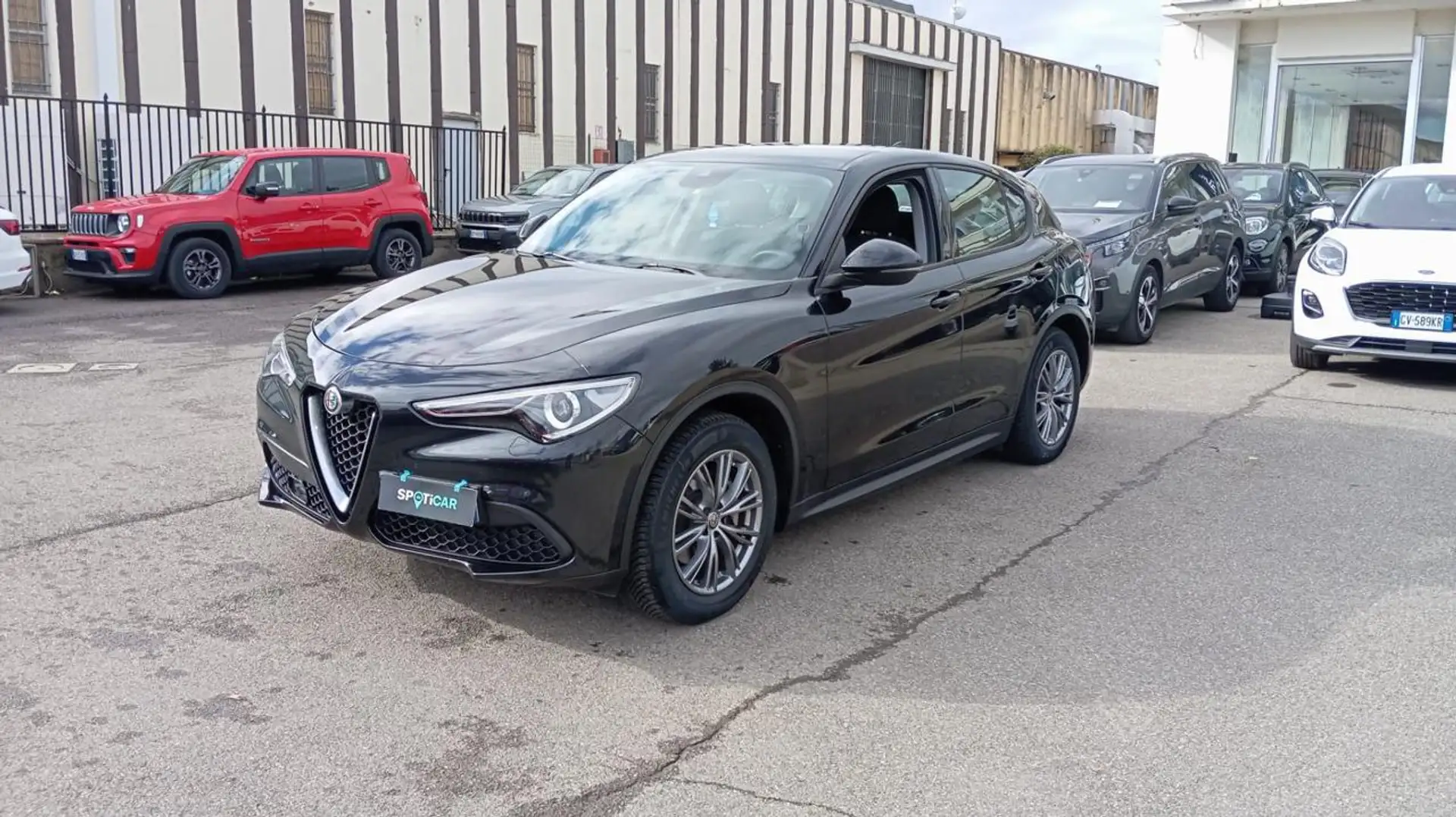 Alfa Romeo Stelvio *PROMO* 2.2 Turbodiesel 190 CV AT8 Q4 Business Nero - 1