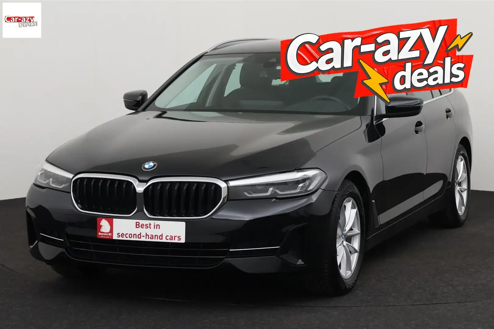 BMW 520 DA TOURING + GPS + LEDER + CAMERA + PDC + CRUISE + Schwarz - 1