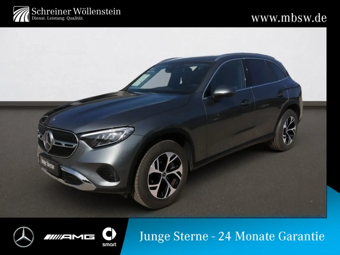 Mercedes-Benz GLC 300 e 4M Avantgarde*360°*AHK*Ambi*Distr*MBUX Gris - 1