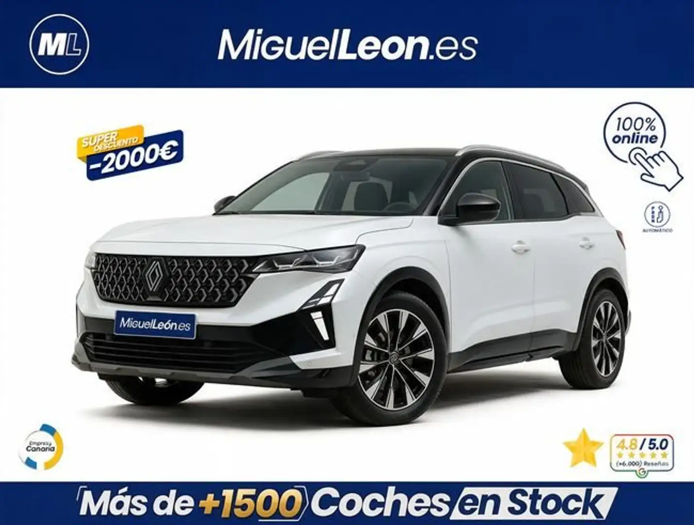 Renault Austral Techno Mild Hybrid 116kW Auto Blanco - 1