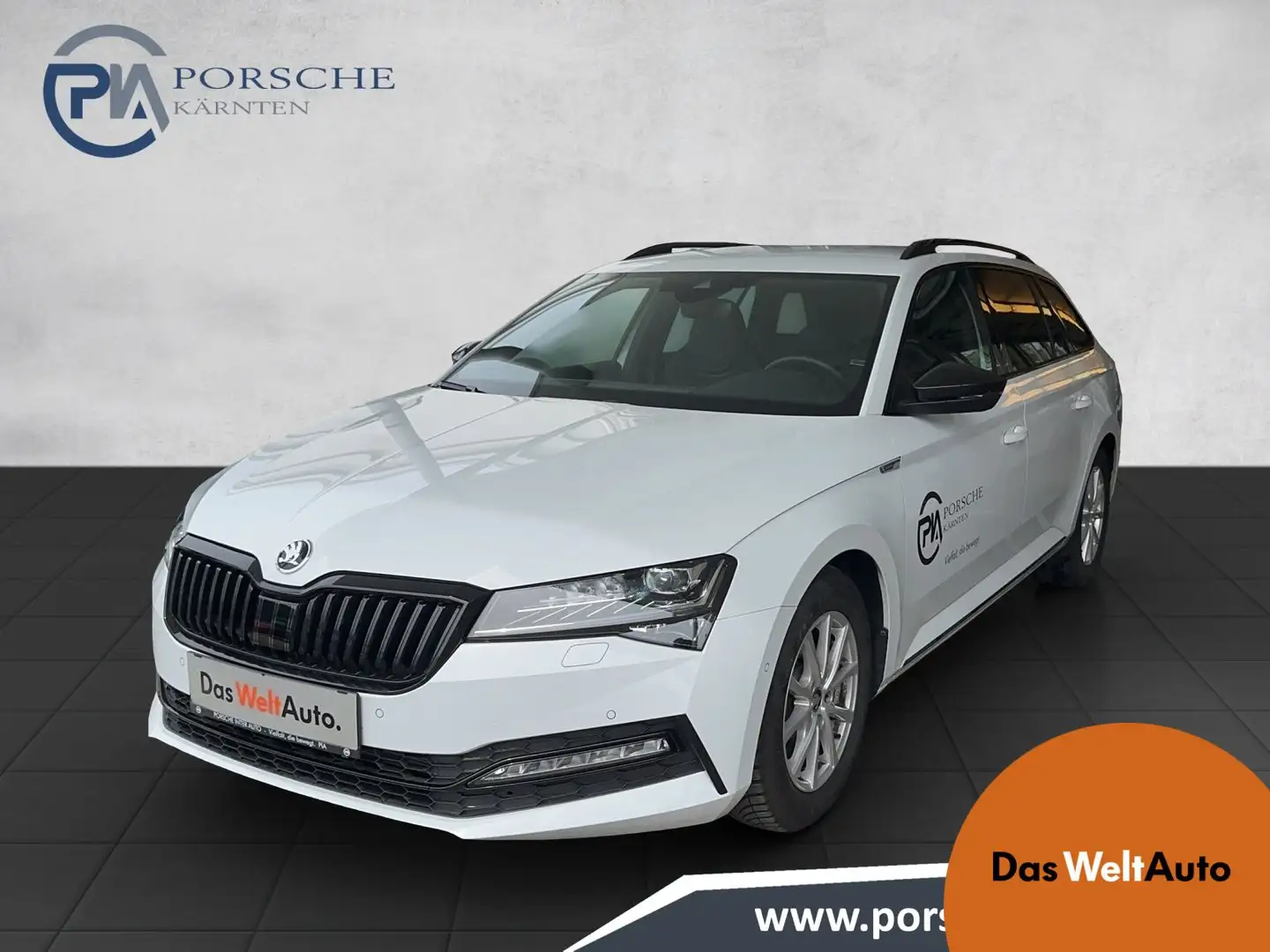 Skoda Superb Sportline TDI DSG Wit - 1