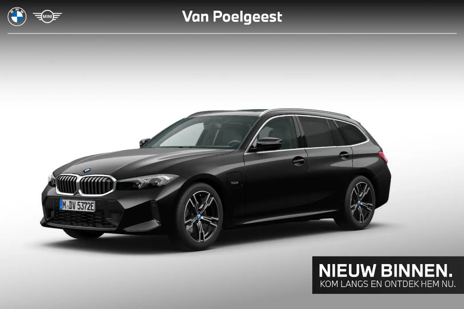 BMW 330 3 Serie Touring 330e M Sportpakket Aut. Noir - 1