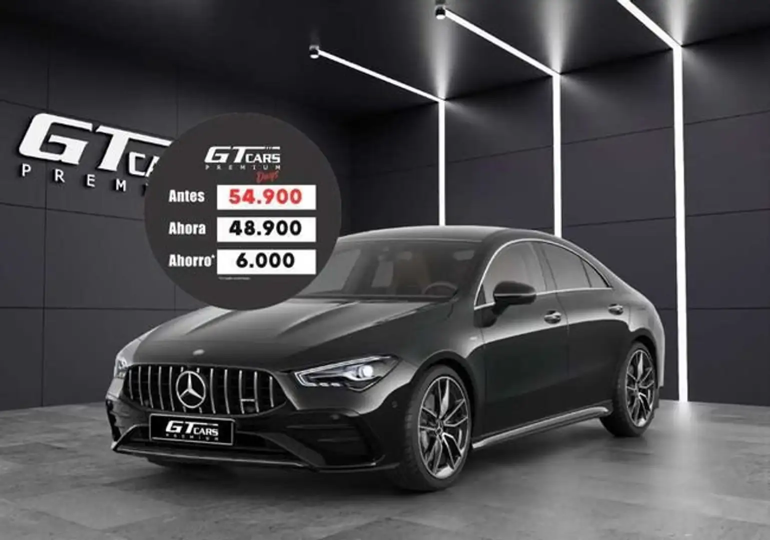 Mercedes-Benz C 220 35 AMG 4 MATIC Negro - 1