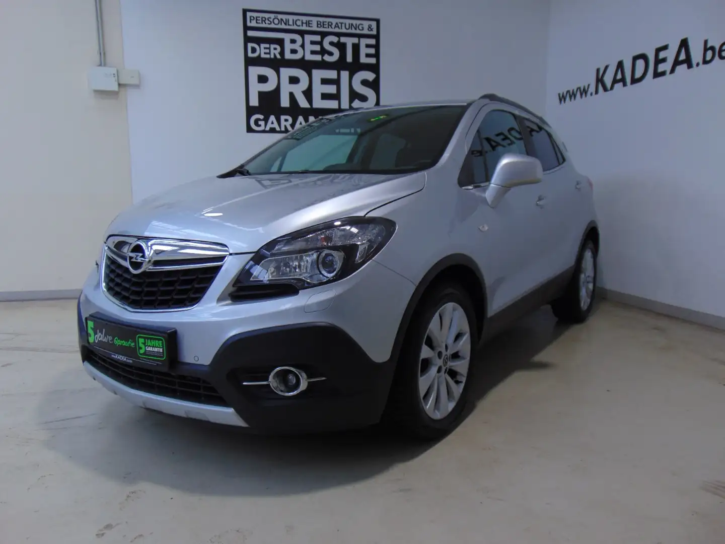 Opel Mokka 1.4 Navi,Kamera,Lenk+Sitzheizung,PDC,KlimaA Silber - 2