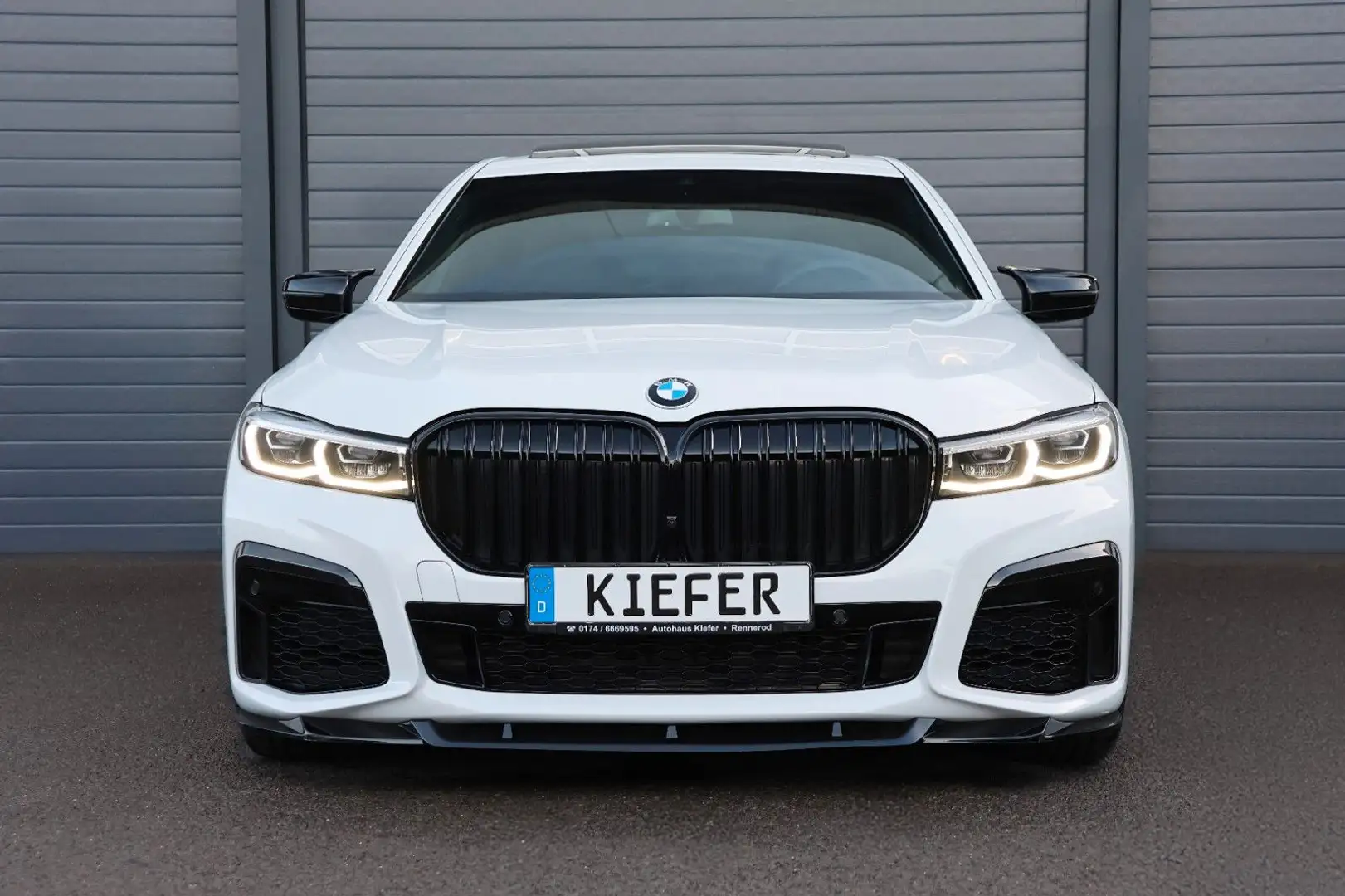 BMW 740 Li M/H&K/360/APPLE/SHZ/PANO/LUFT/Adapt.LED/20 Blanc - 2