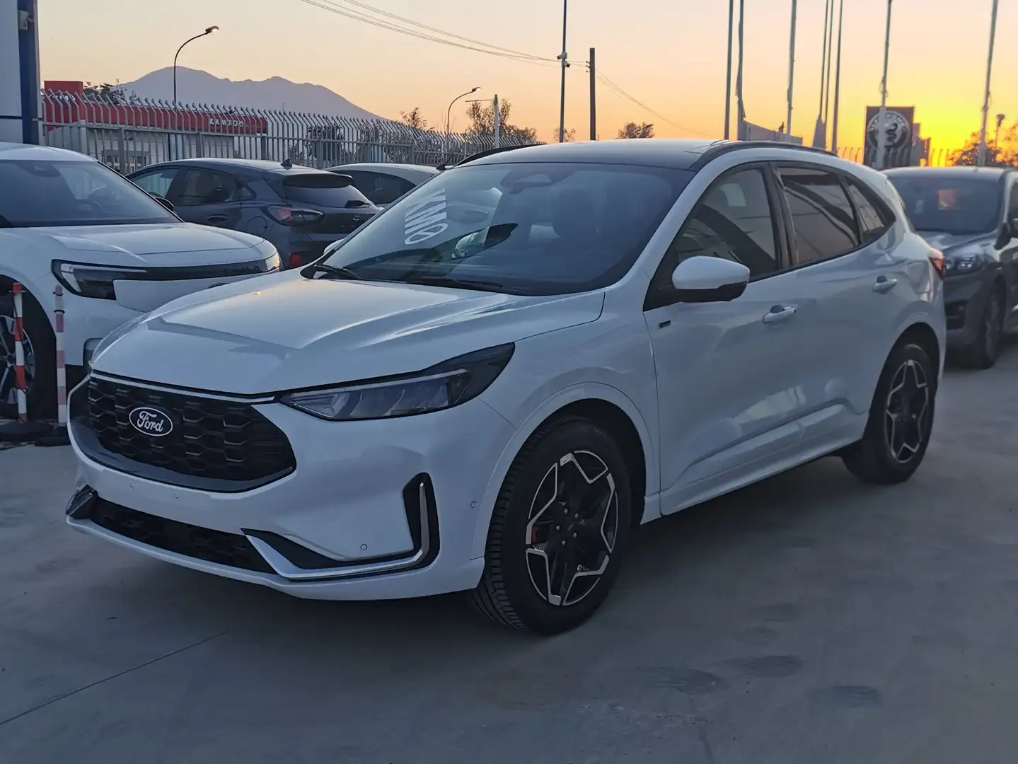 Ford Kuga Kuga 2.5 full hybrid ST-Line X 2wd 190cv cvt Bianco - 1