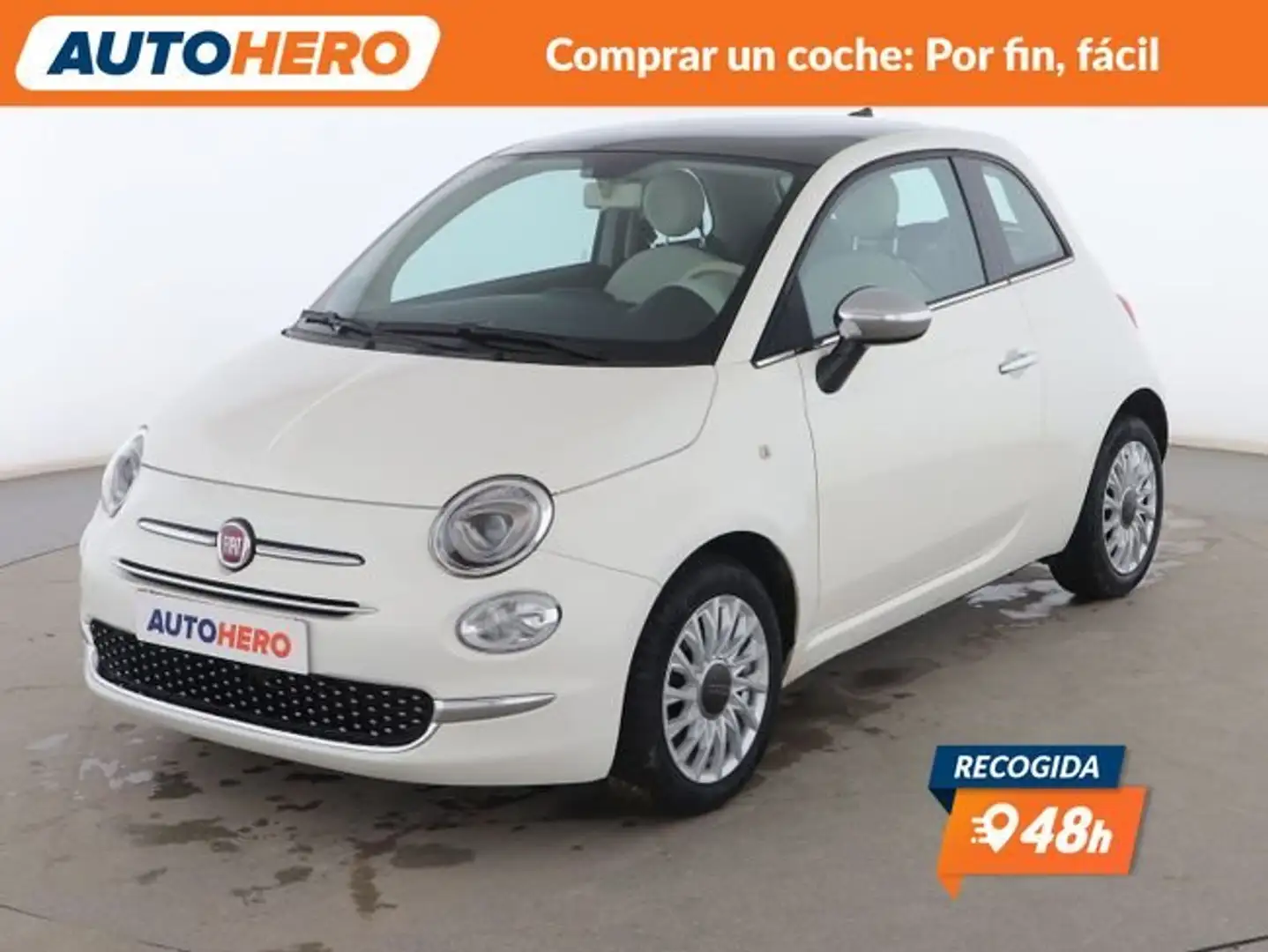 Fiat 500 1.2 Lounge MTA Blanco - 1