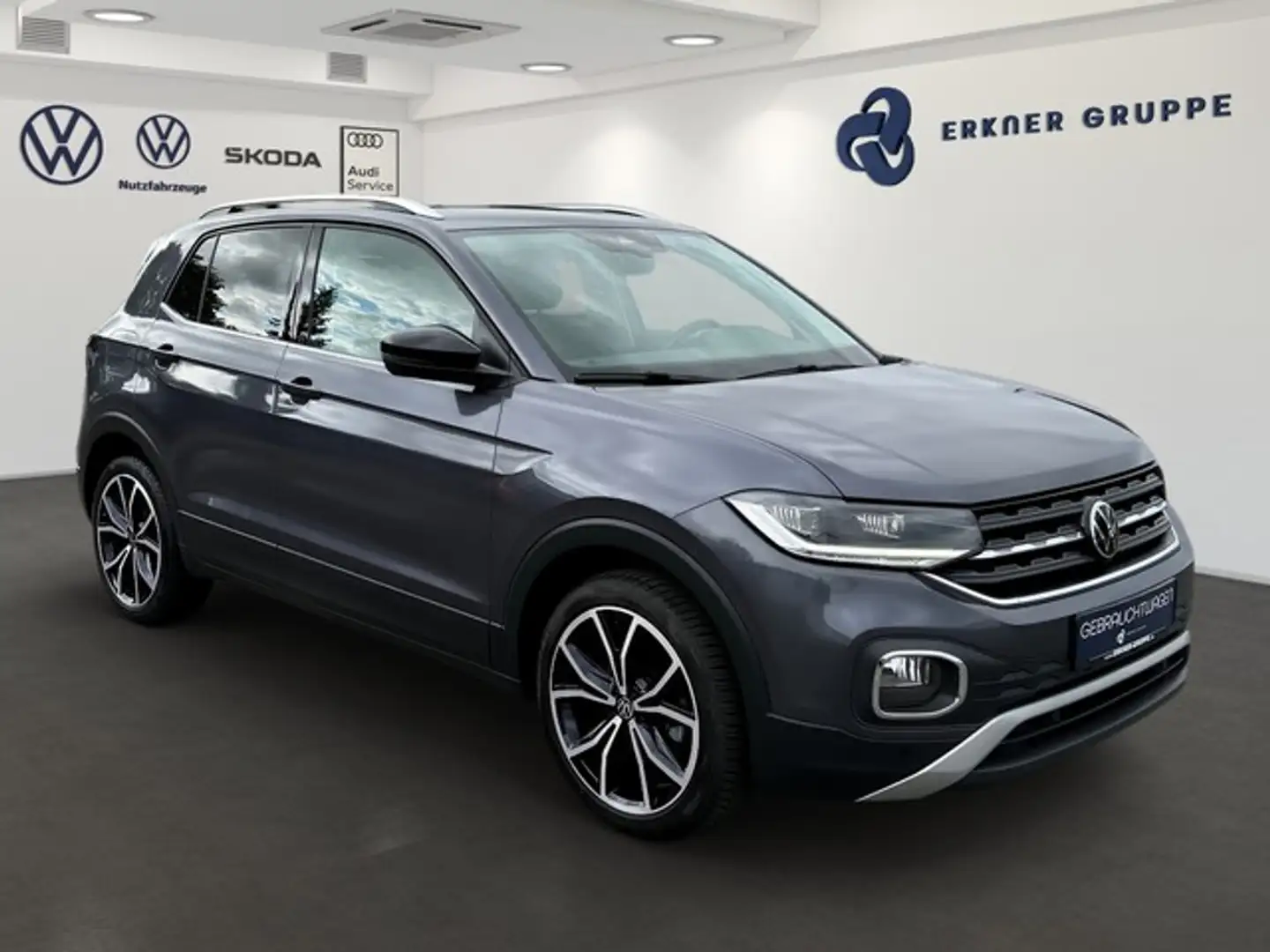 Volkswagen T-Cross 1.0TSI DSG Style LED+DIGIPRO+ACC+KAM+++ Grau - 2