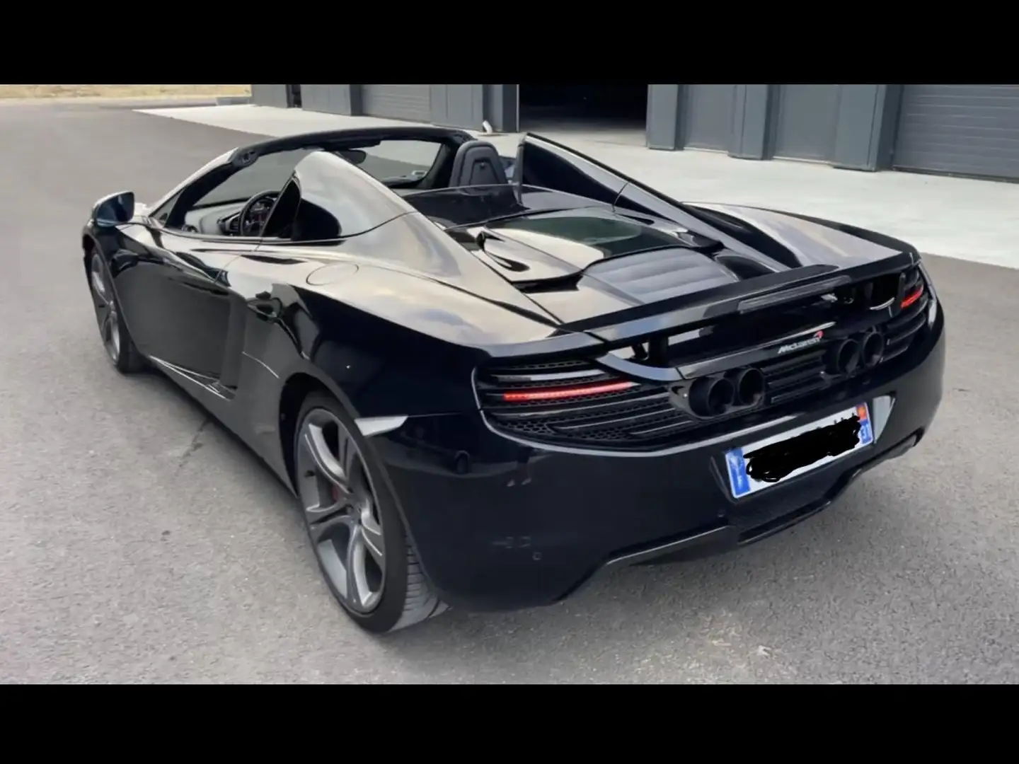 McLaren MP4-12C McLaren Spider MP4 12C V8 3.8 625 ch Schwarz - 2
