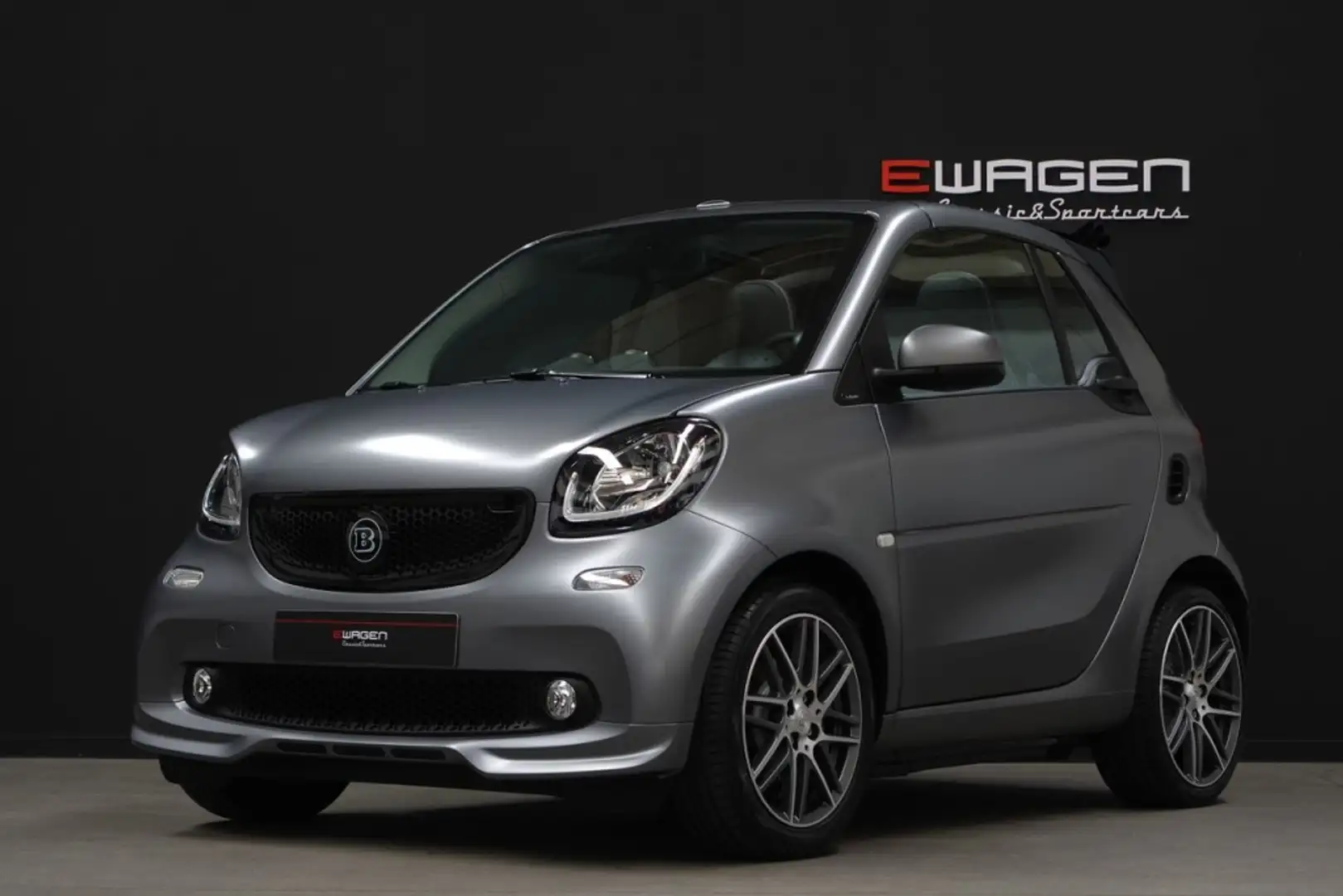 smart forTwo Cabrio 80 Brabus Aut. Gris - 2
