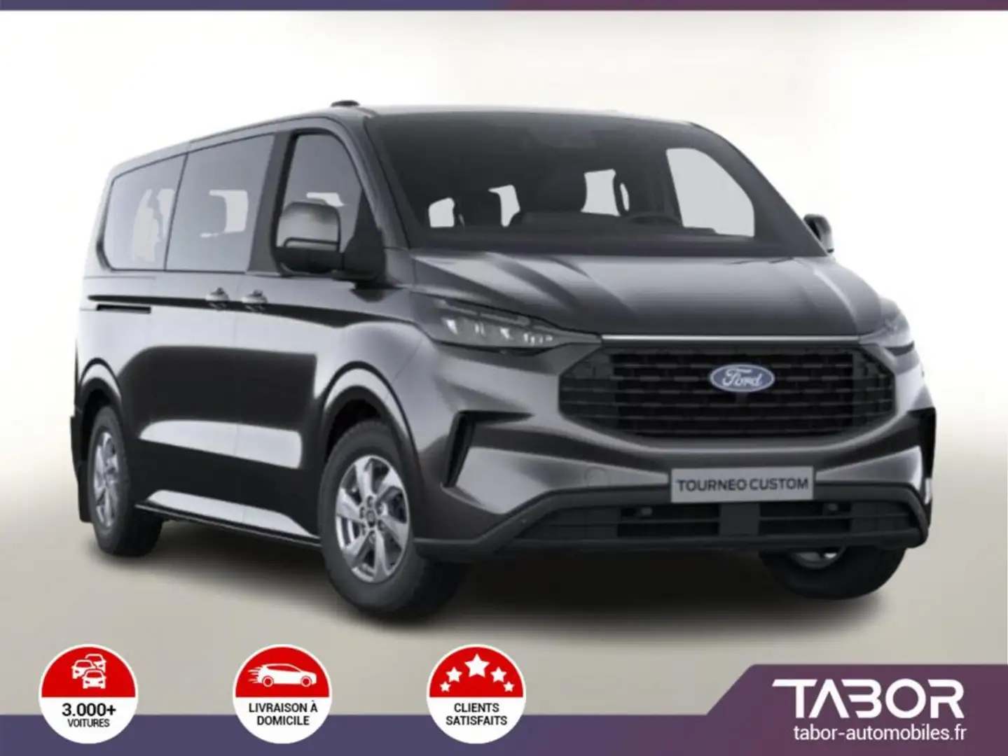 Ford Tourneo Custom TDCi 136 Trend 320 L2 ACC Šedá - 1