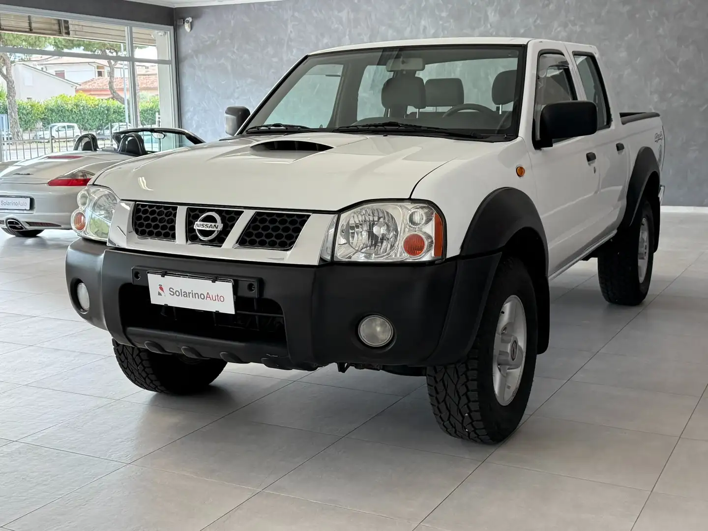Nissan King Cab Double Cab 2.5 Navara-Gancio Traino Білий - 2
