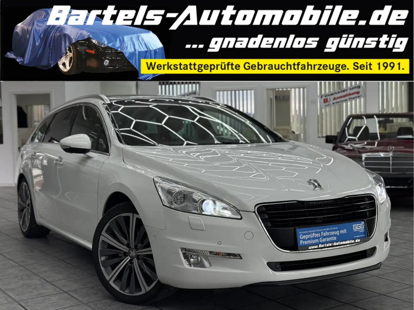 Peugeot 508 SW 2.2 HDI 200 GT, Leder, Standh., Panorama Білий - 1
