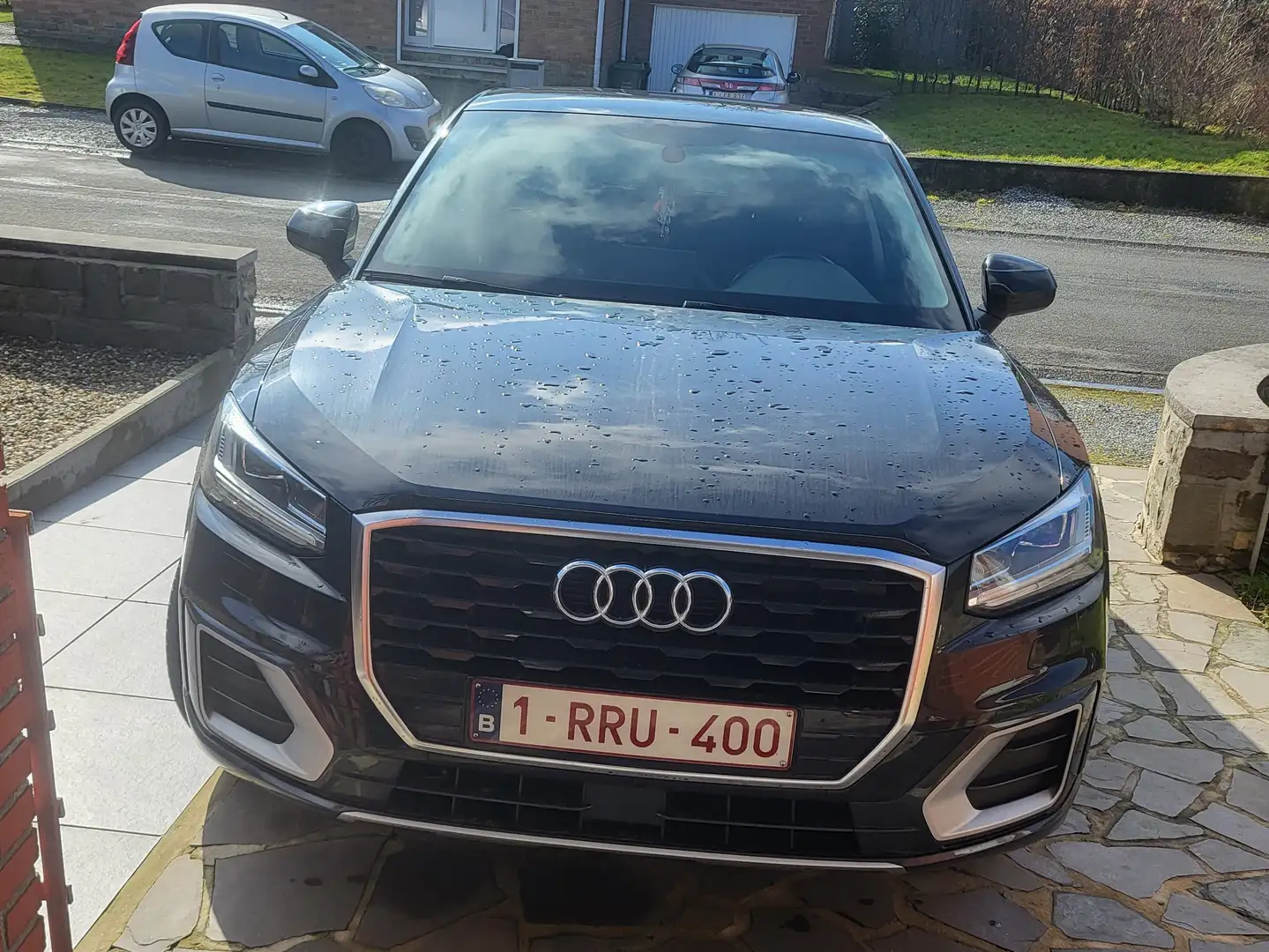 Audi Q2 1.0+TFSI+Design Zwart - 1