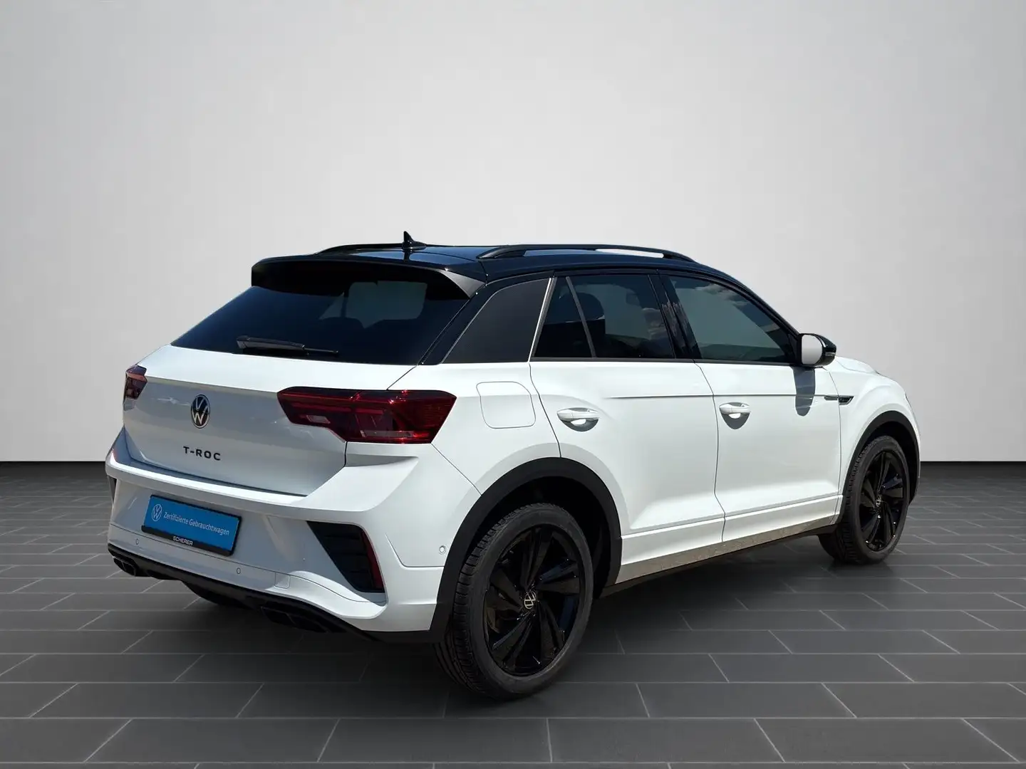 Volkswagen T-Roc R line 1.5 TSI DSG LED+ NAVI EPH ACC Weiß - 2