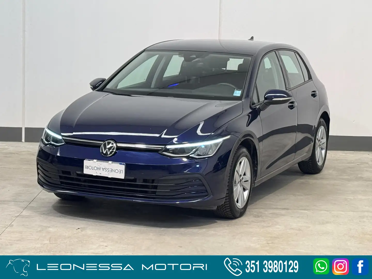 Volkswagen Golf 1.0 etsi evo Life 110cv dsg Blauw - 1