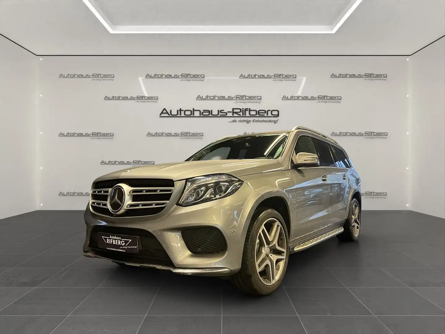 Mercedes-Benz GLS 350 d AMG Line 4M 7Sitzer/PaD/21Zoll/AHK/ILS Silber - 1
