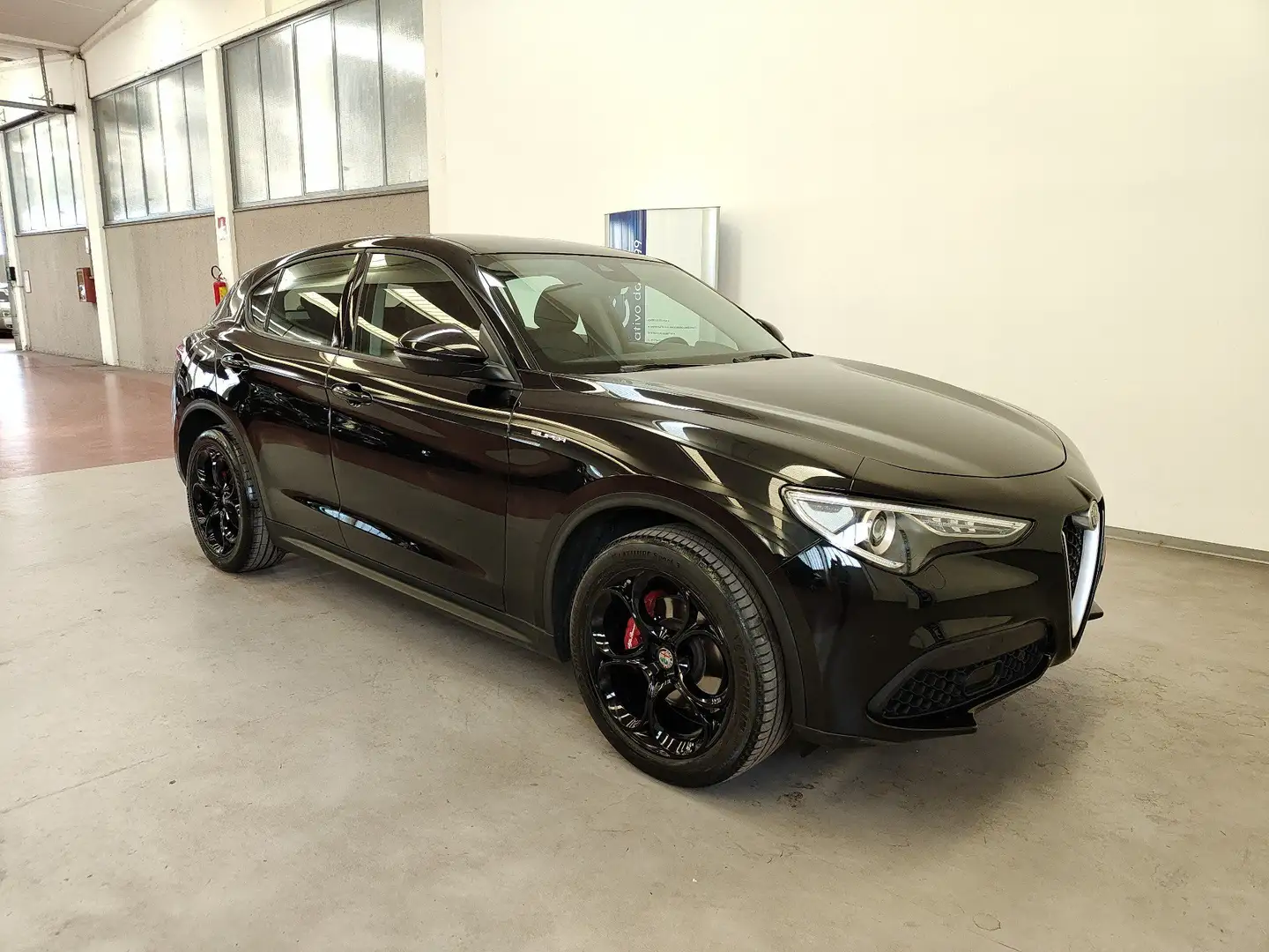 Alfa Romeo Stelvio 2.0 T 200 CV AT8 Q4 Pelle&Tessuto Navi Cerchi 20” Nero - 2