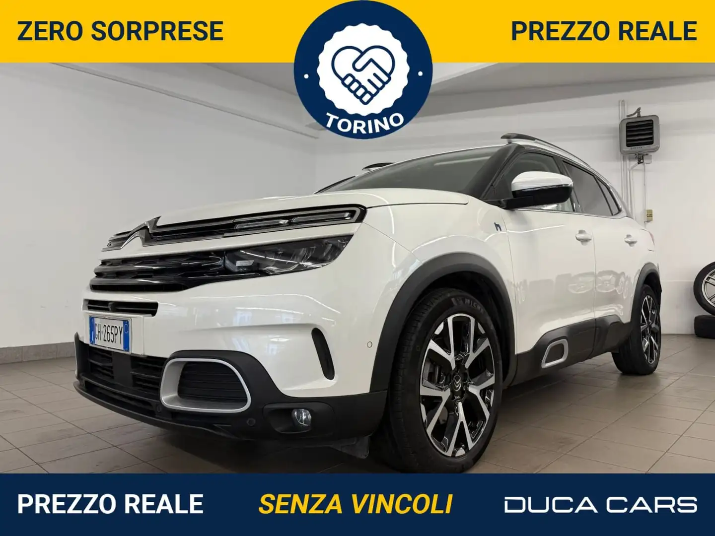 Citroen C5 Aircross Hybrid225 E-EAT8Shine anche a308€ Wit - 1