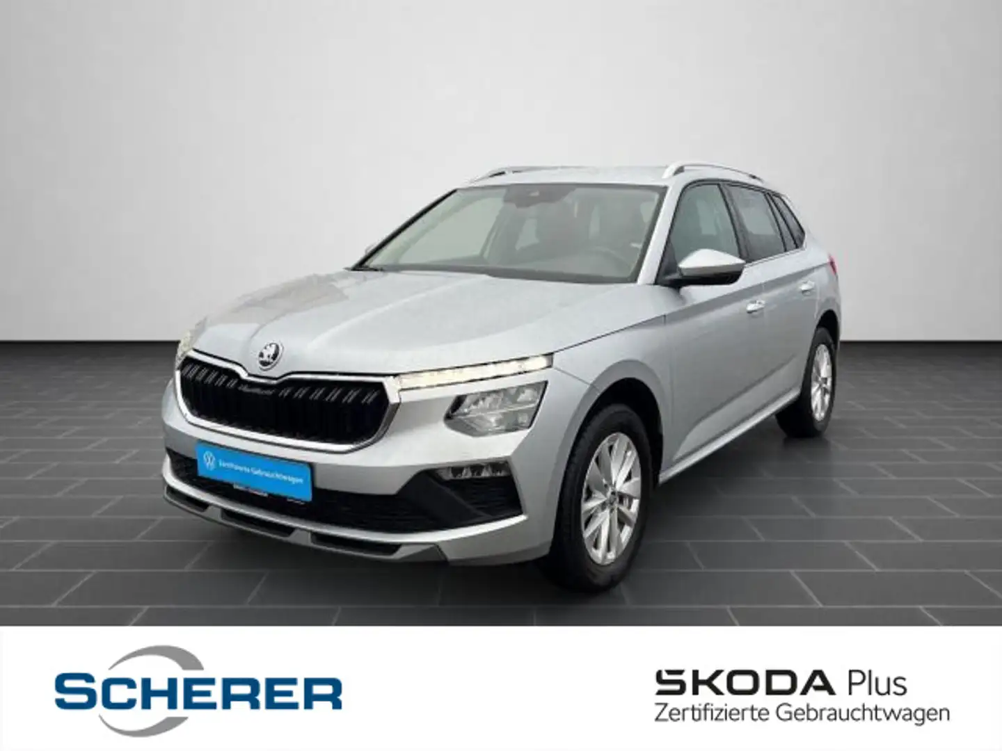 Skoda Kamiq 1.0 TSI Selection LED+Climatr+Sitzhz+PDCh+ Argent - 1