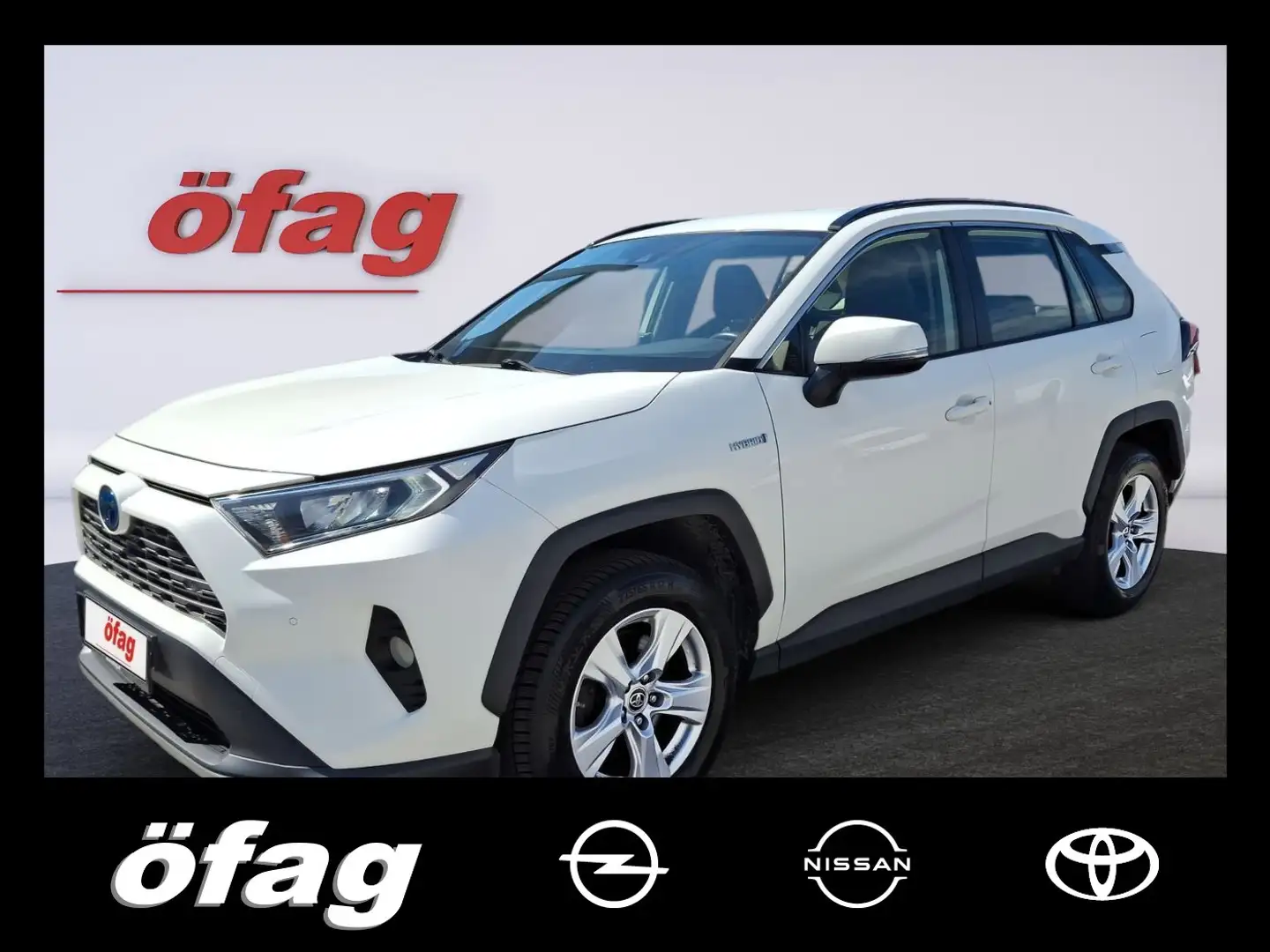 Toyota RAV 4 RAV4 2.5 4x4 Active ACC+LED+Navi+2xKlima+Kam.+LM Weiß - 1