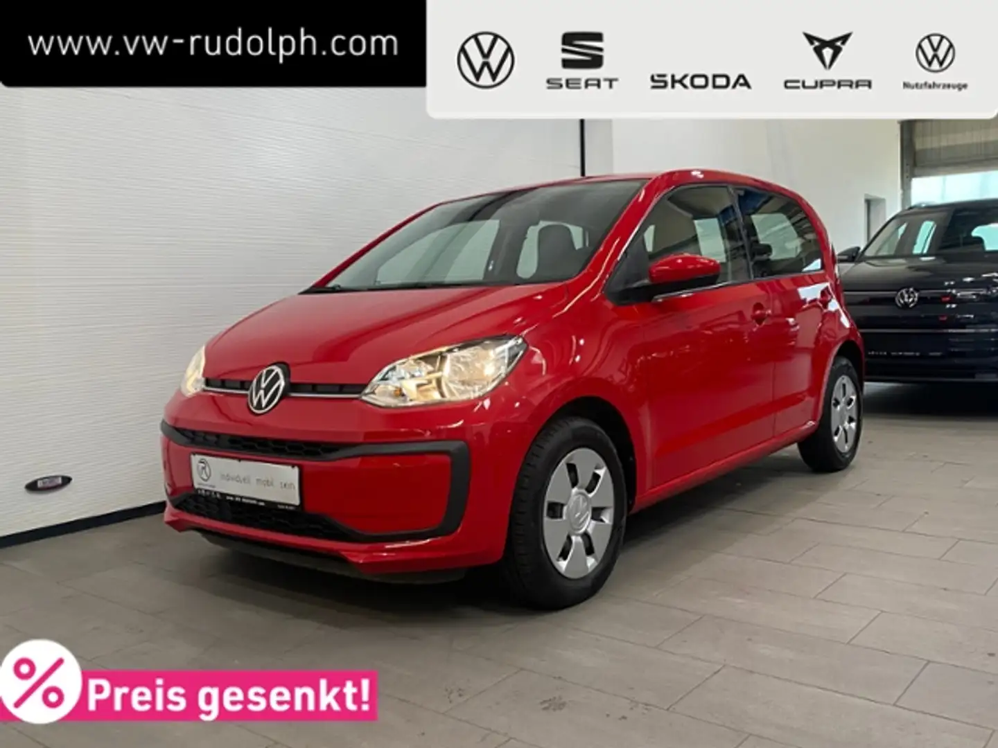 Volkswagen up! 1.0 move up! / DAB+ Einparkhilfe RFK Rouge - 1