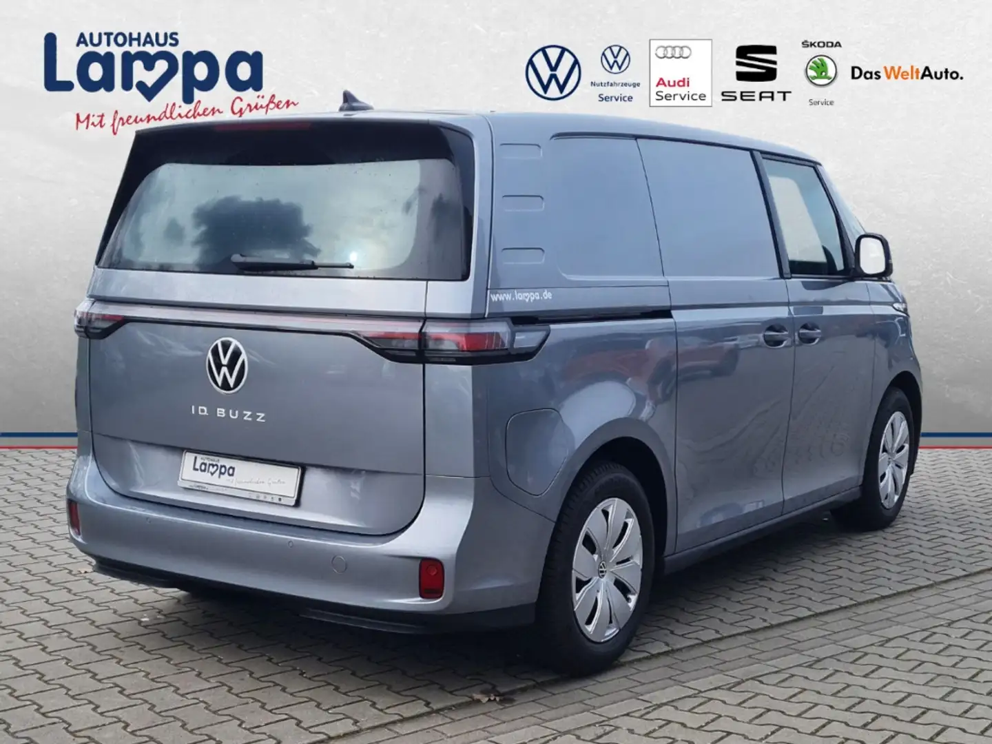 Volkswagen ID. Buzz Cargo AHK,MFK,RFK,ACC,DAB+,LED Silber - 2