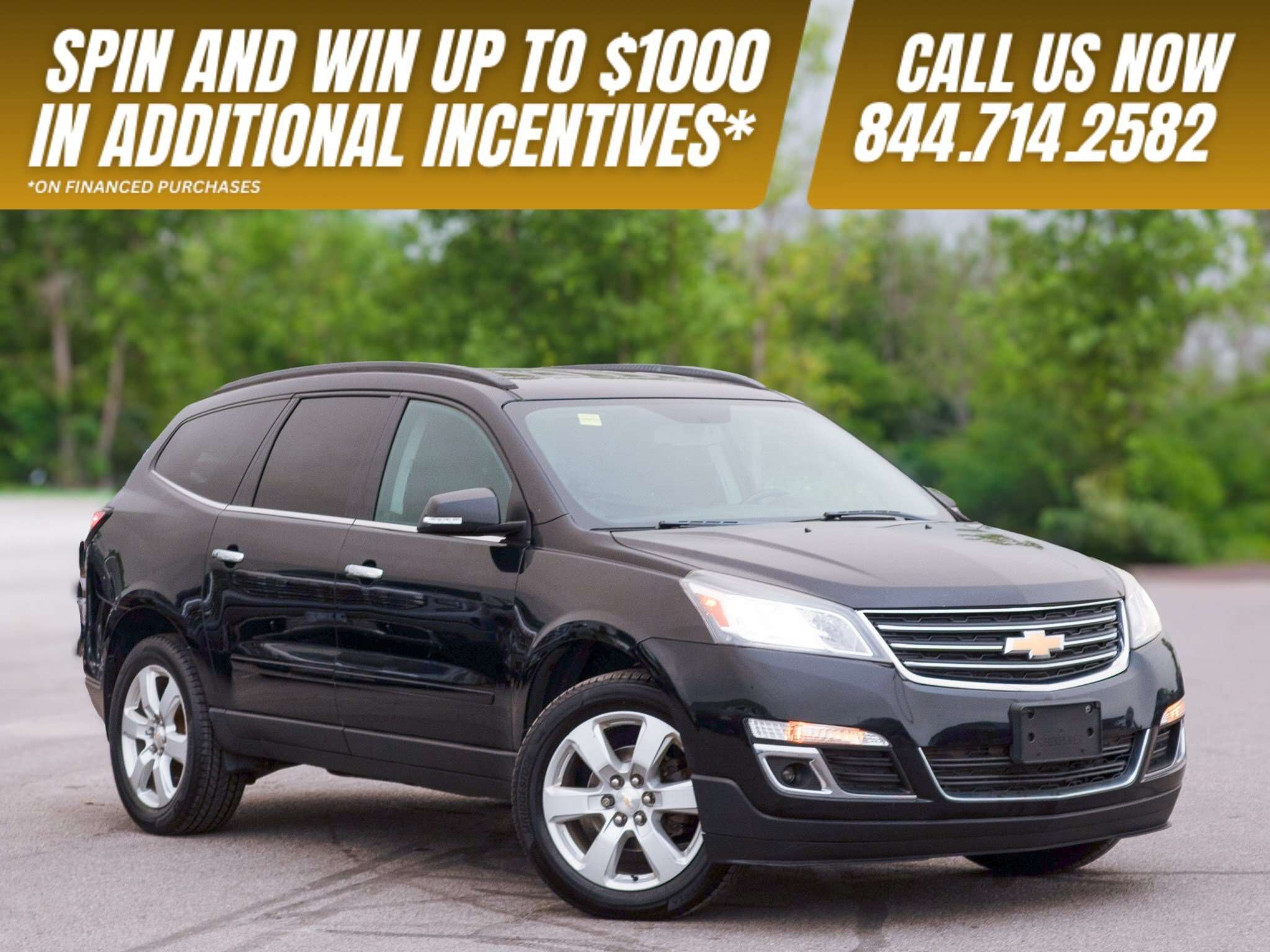 2016 Chevrolet Traverse LT - 3rd Row Seat | Leather Steering Wheel