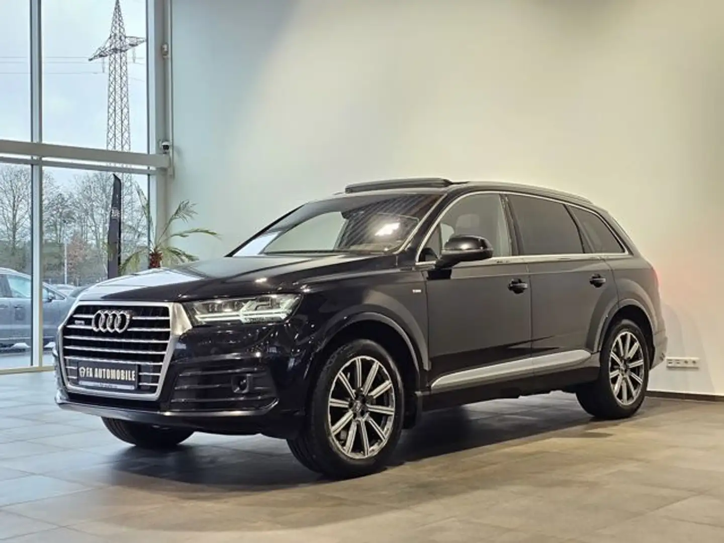 Audi Q7 TFSI 2x S Line 7.Sitz Pano  Nachts.B&O 21 Black - 2