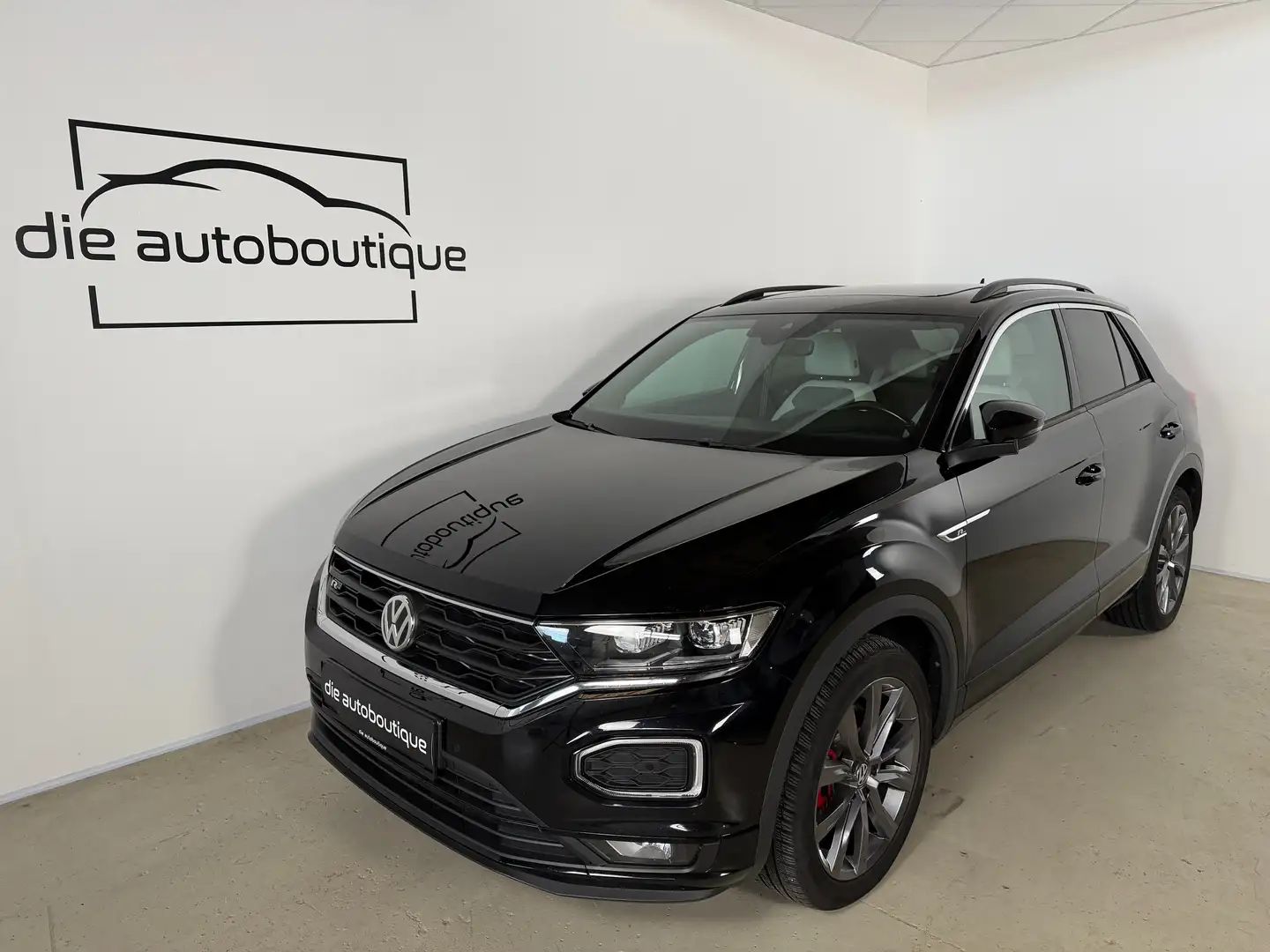 Volkswagen T-Roc Sport 4Motion // Virtual C. // Pano // Leder // Schwarz - 2