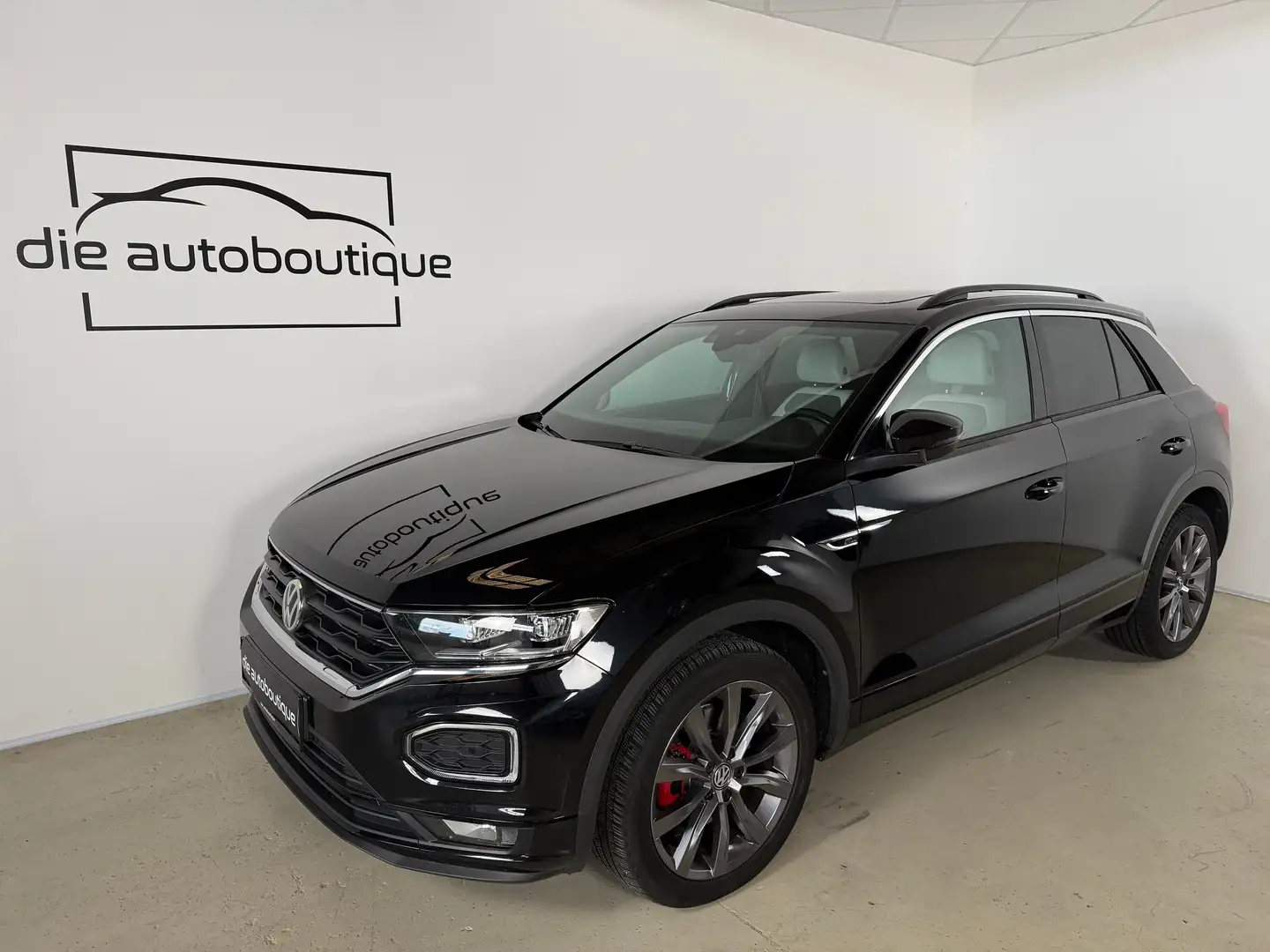 Volkswagen T-Roc Sport 4Motion // Virtual C. // Pano // Leder // Schwarz - 1