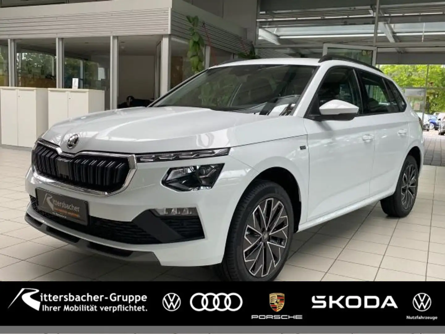 Skoda Kamiq Tour 1,0 TSI 85 kW Verfügbar ab DEZ Weiß - 1