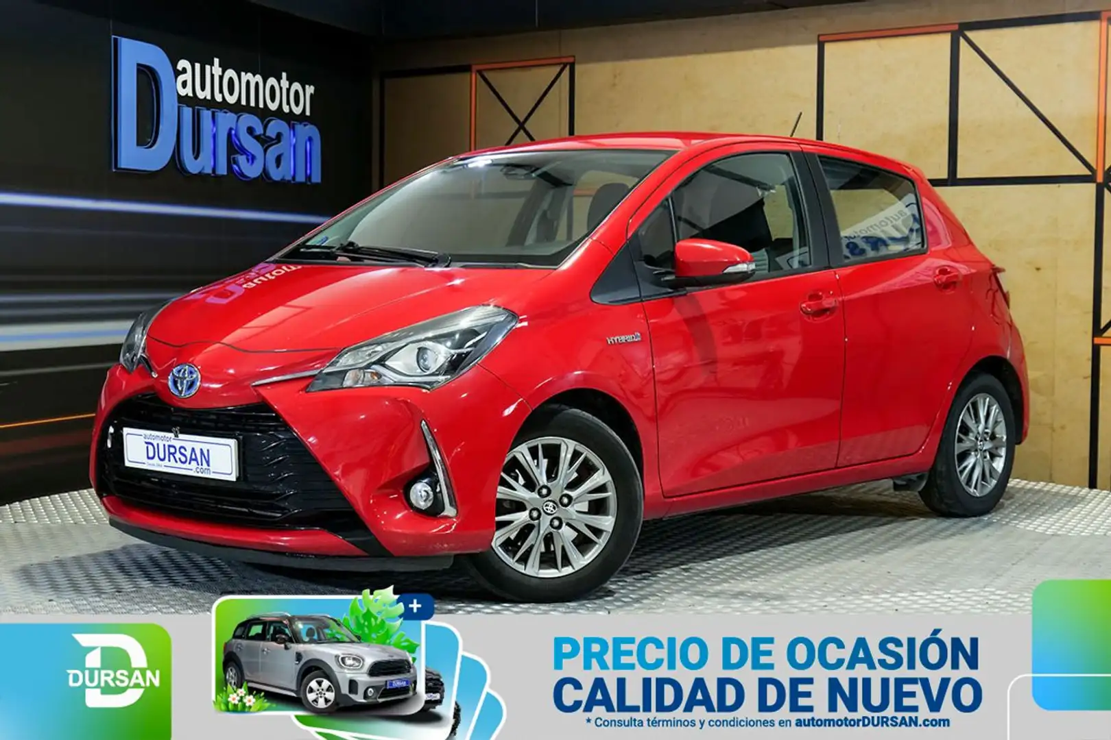 Toyota Yaris 1.5 100H Active Tech Rojo - 1