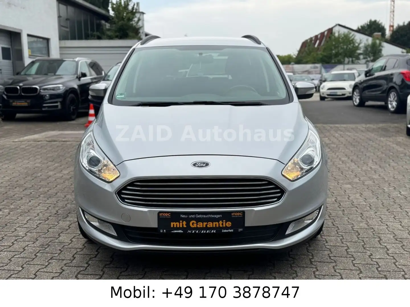 Ford Galaxy Trend 2.0L*Aut.*1HAND*7 SITZE*EURO6*AHK Silber - 2
