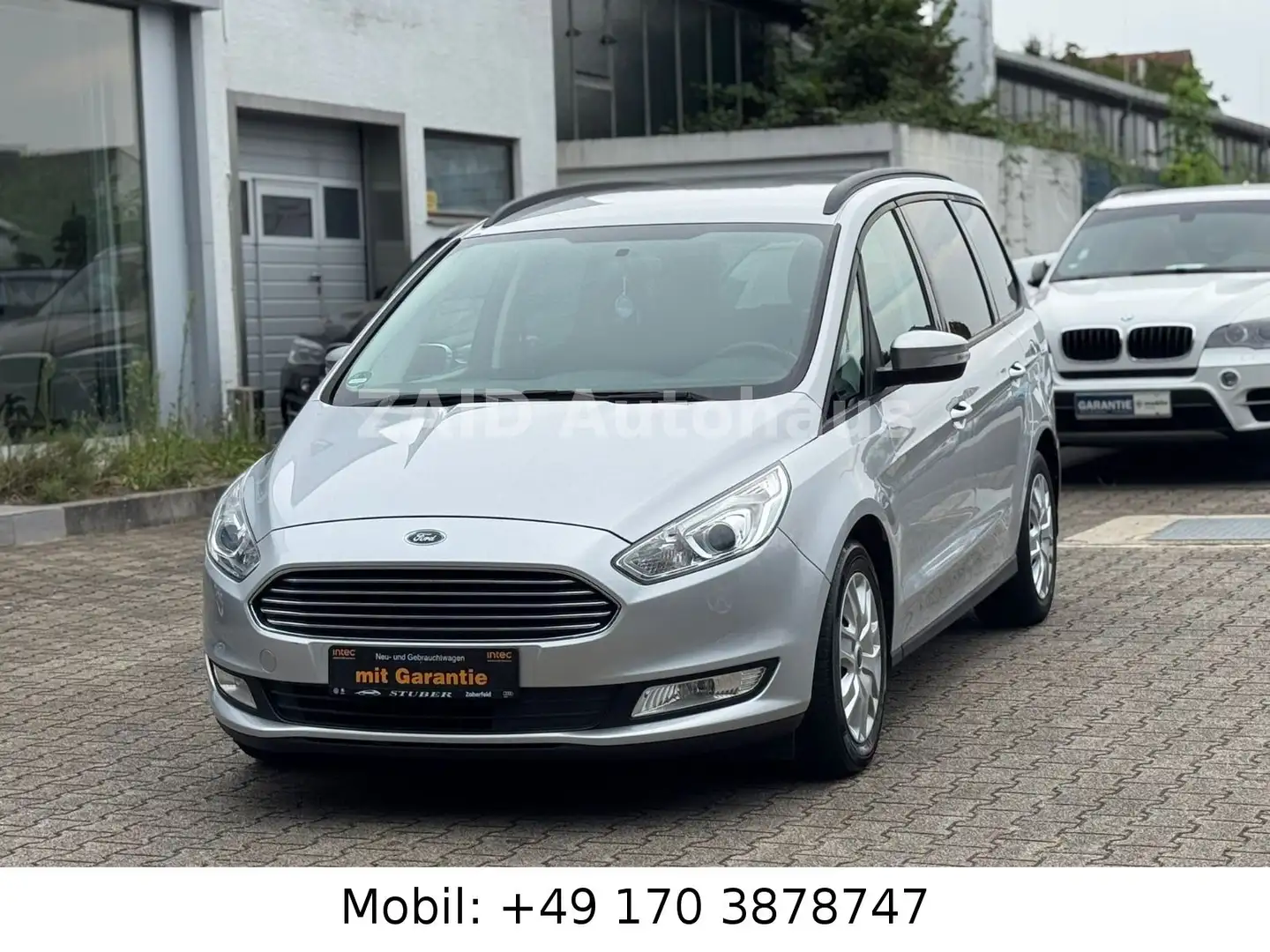 Ford Galaxy Trend 2.0L*Aut.*1HAND*7 SITZE*EURO6*AHK Silber - 1