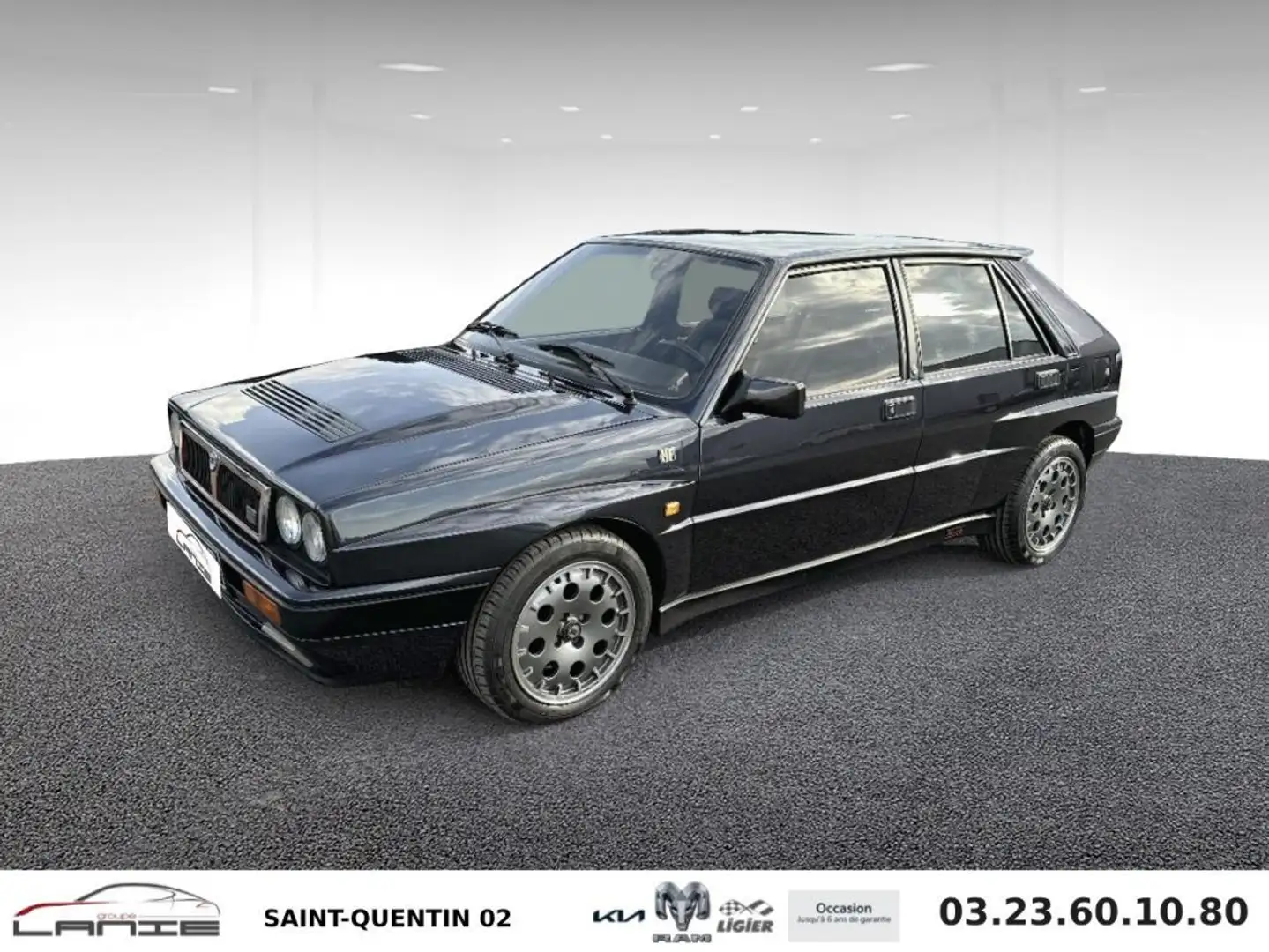 Lancia Delta 2.0 HF Turbo 16V Integrale 200 cv Чорний - 1