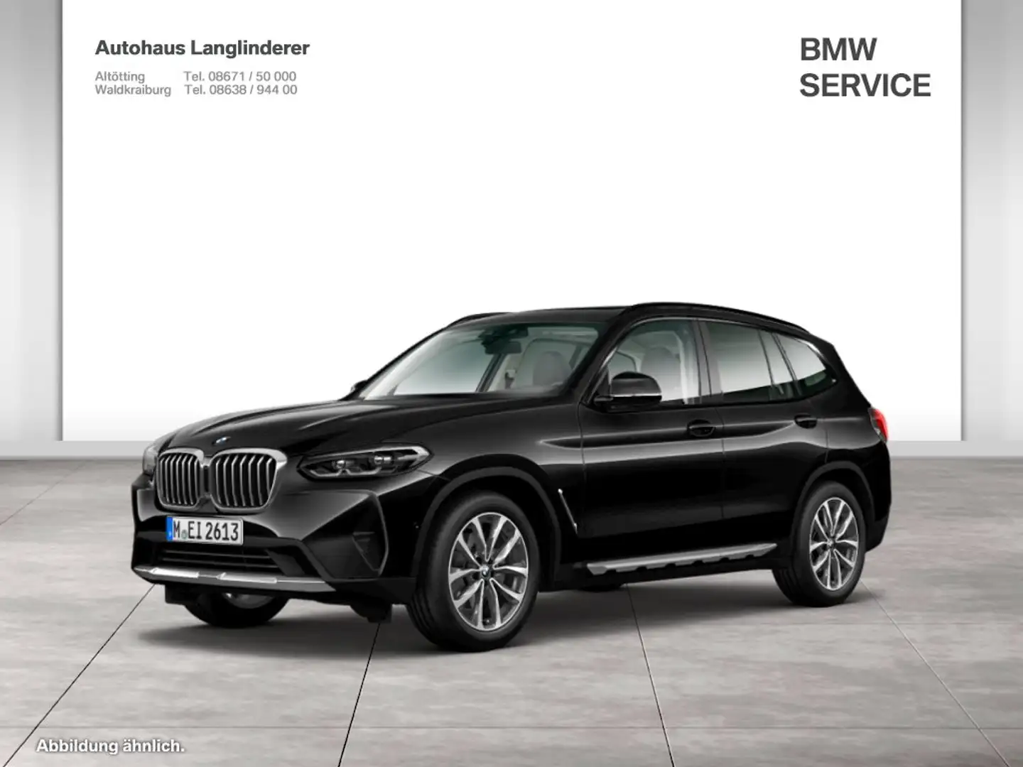 BMW X3 xDrive20i NP 66.897,- Schwarz - 1